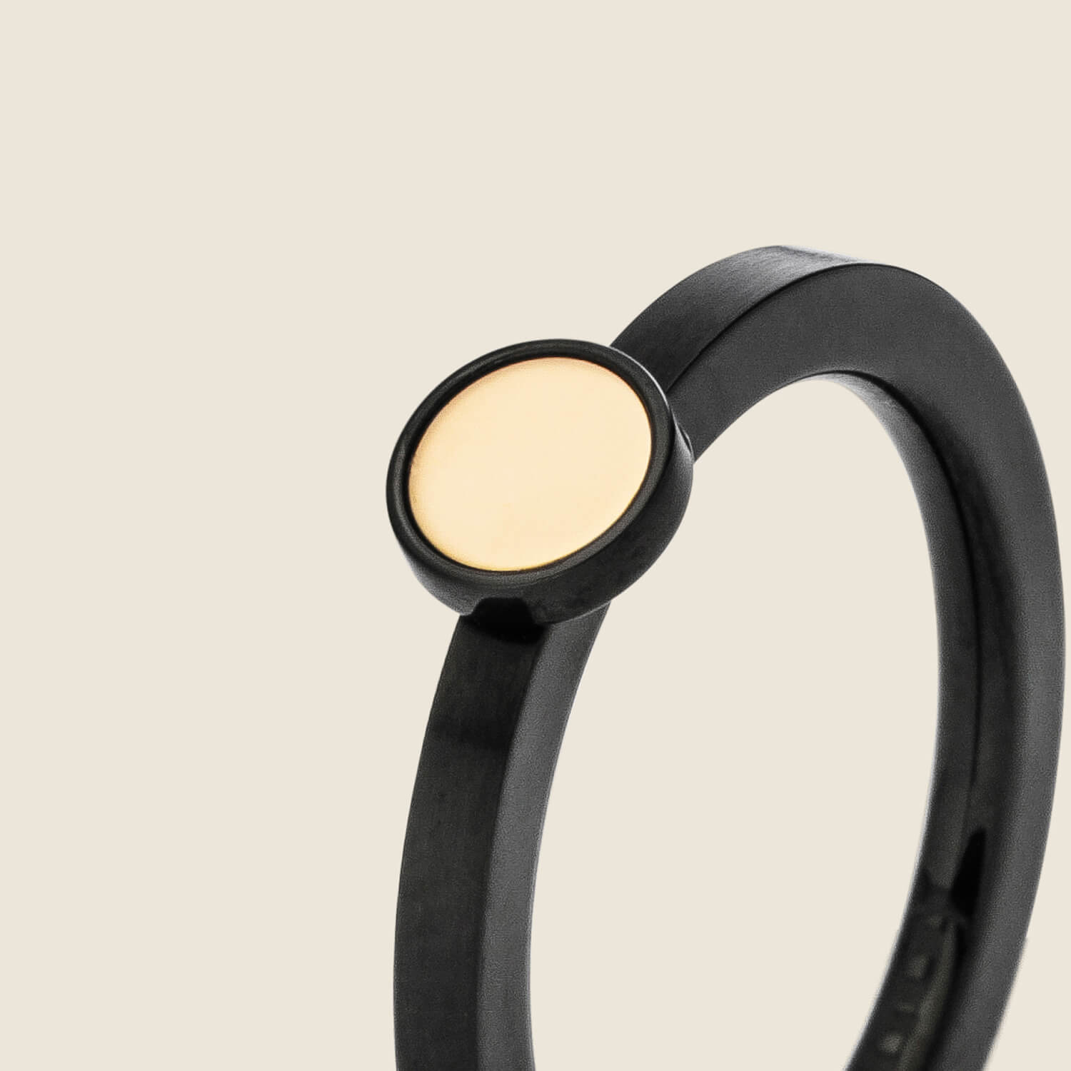 Golden Orbis Ring