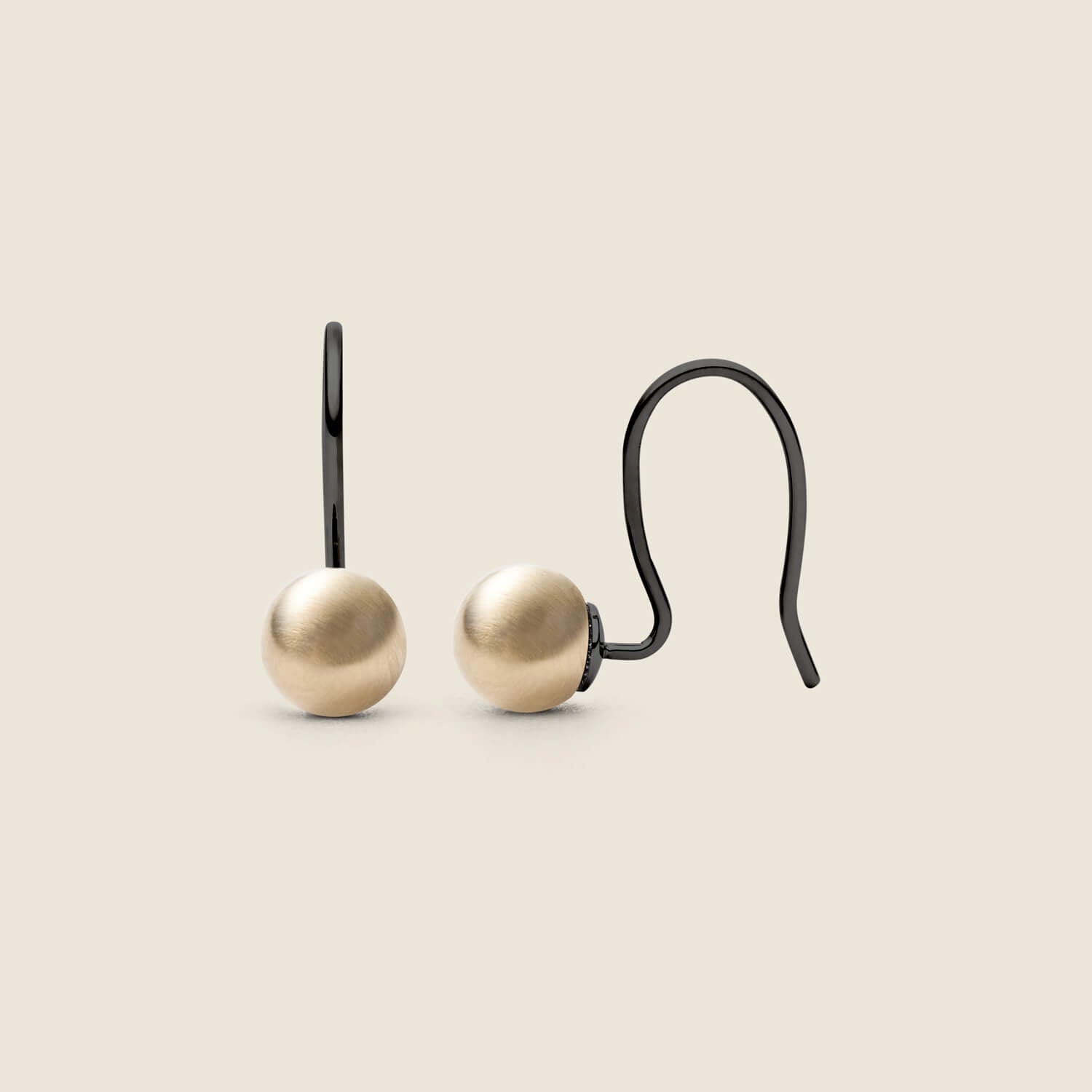 Golden Sphere Ohrhänger (Paar)