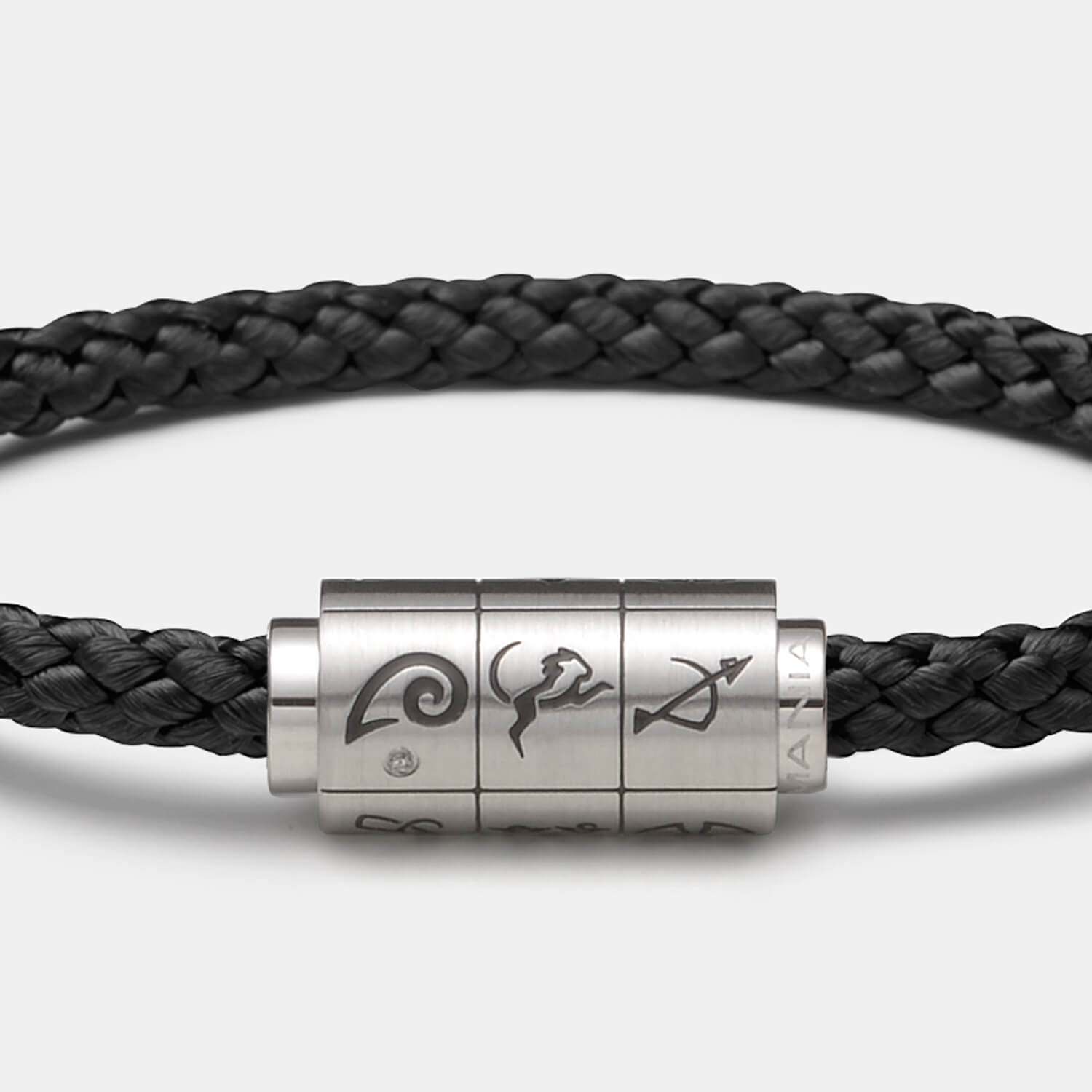 (mix&match)it! Armband Sternzeichen, Tauwerk, schwarz