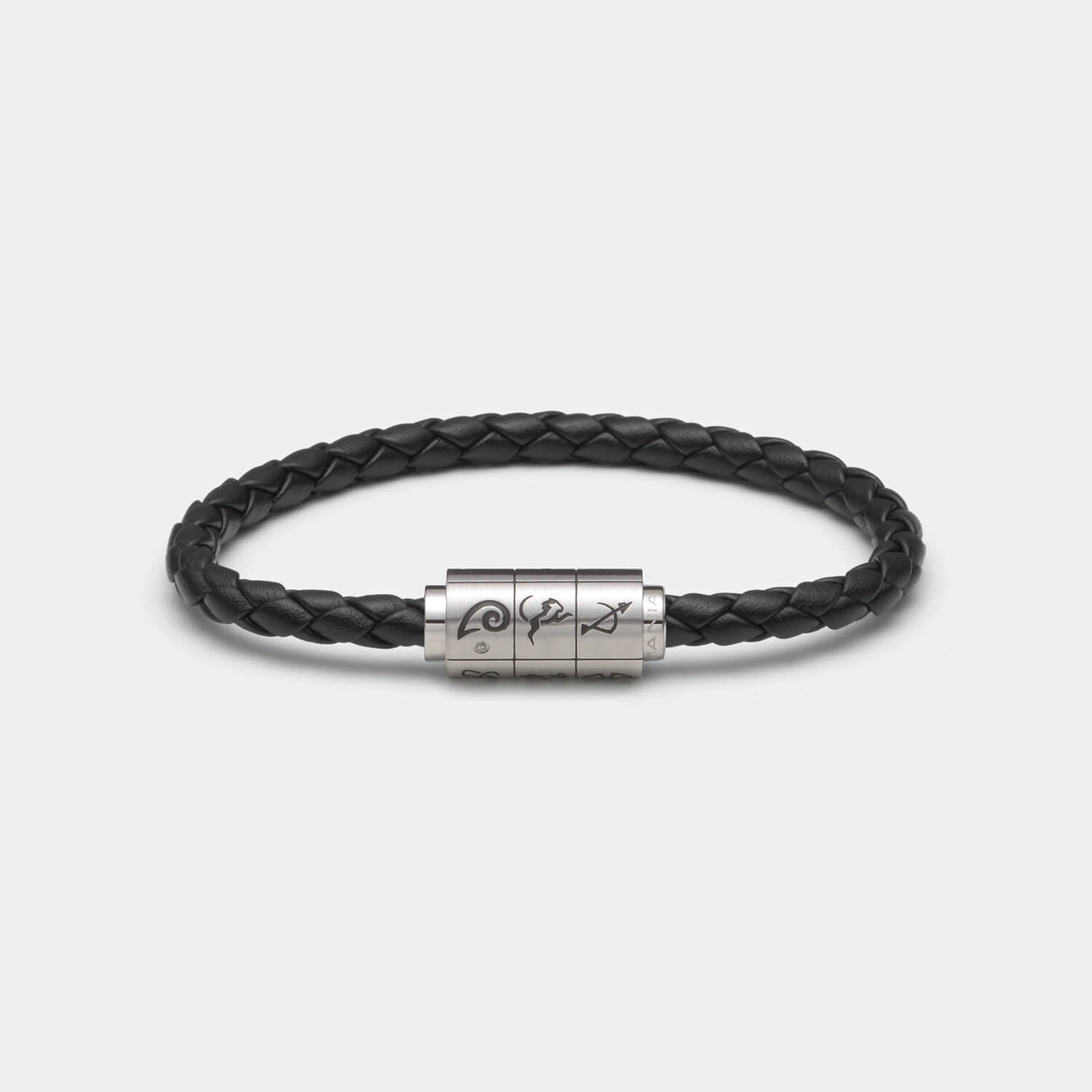 (mix&match)it! Armband Sternzeichen, Leder, schwarz