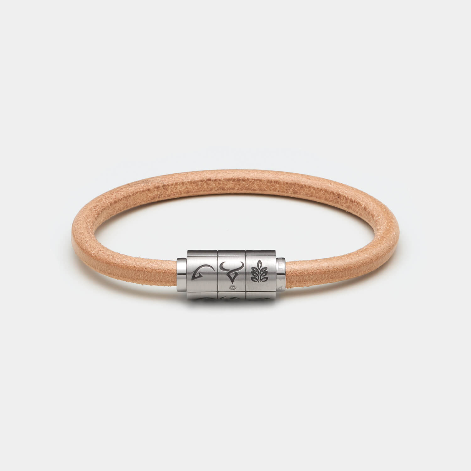 (mix&match)it! Armband Sternzeichen, Leder, natur