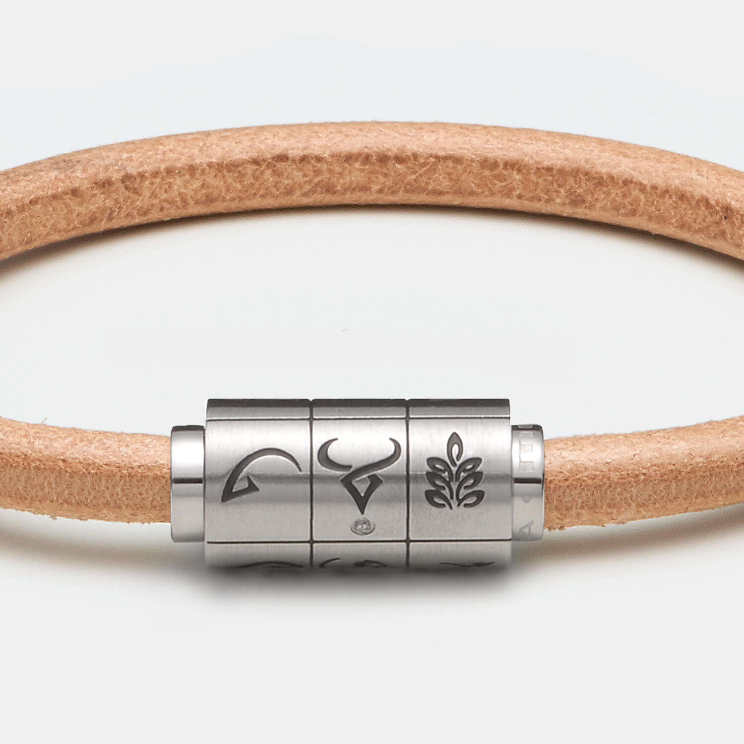 (mix&match)it! Armband Sternzeichen, Leder, natur