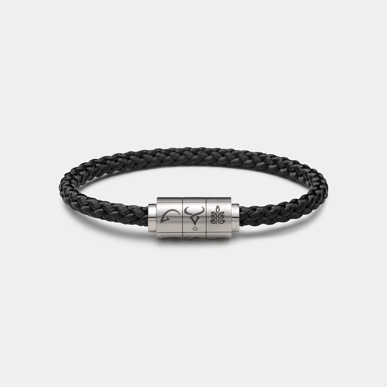(mix&match)it! Armband Sternzeichen, Tauwerk, schwarz