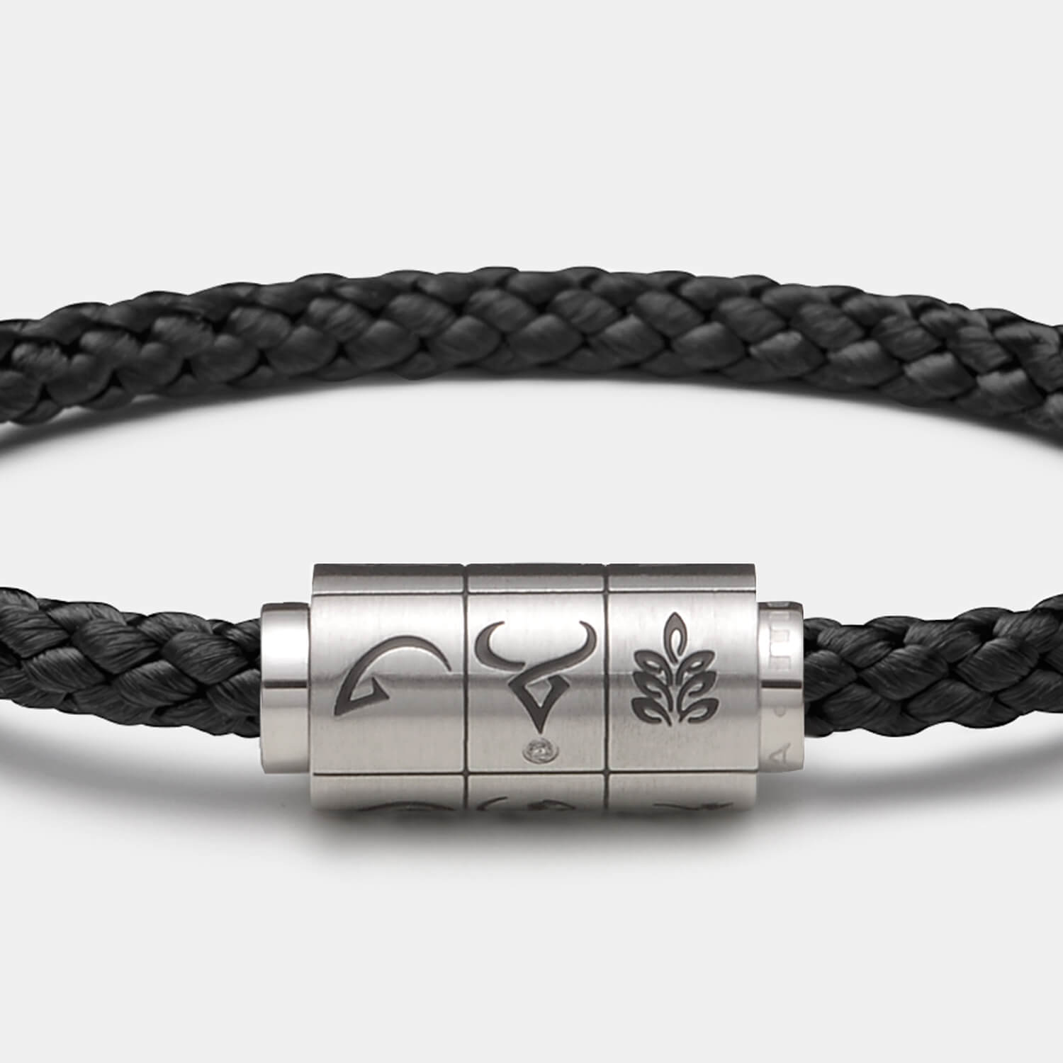 (mix&match)it! Armband Sternzeichen, Tauwerk, schwarz