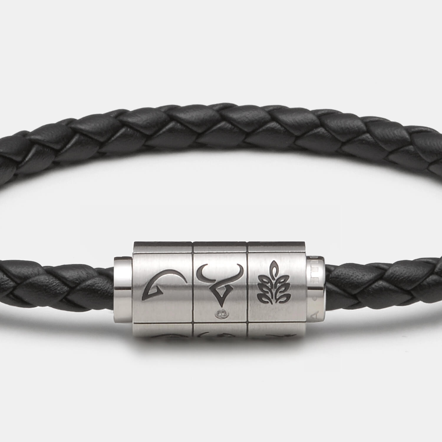 (mix&match)it! Armband Sternzeichen, Leder, schwarz