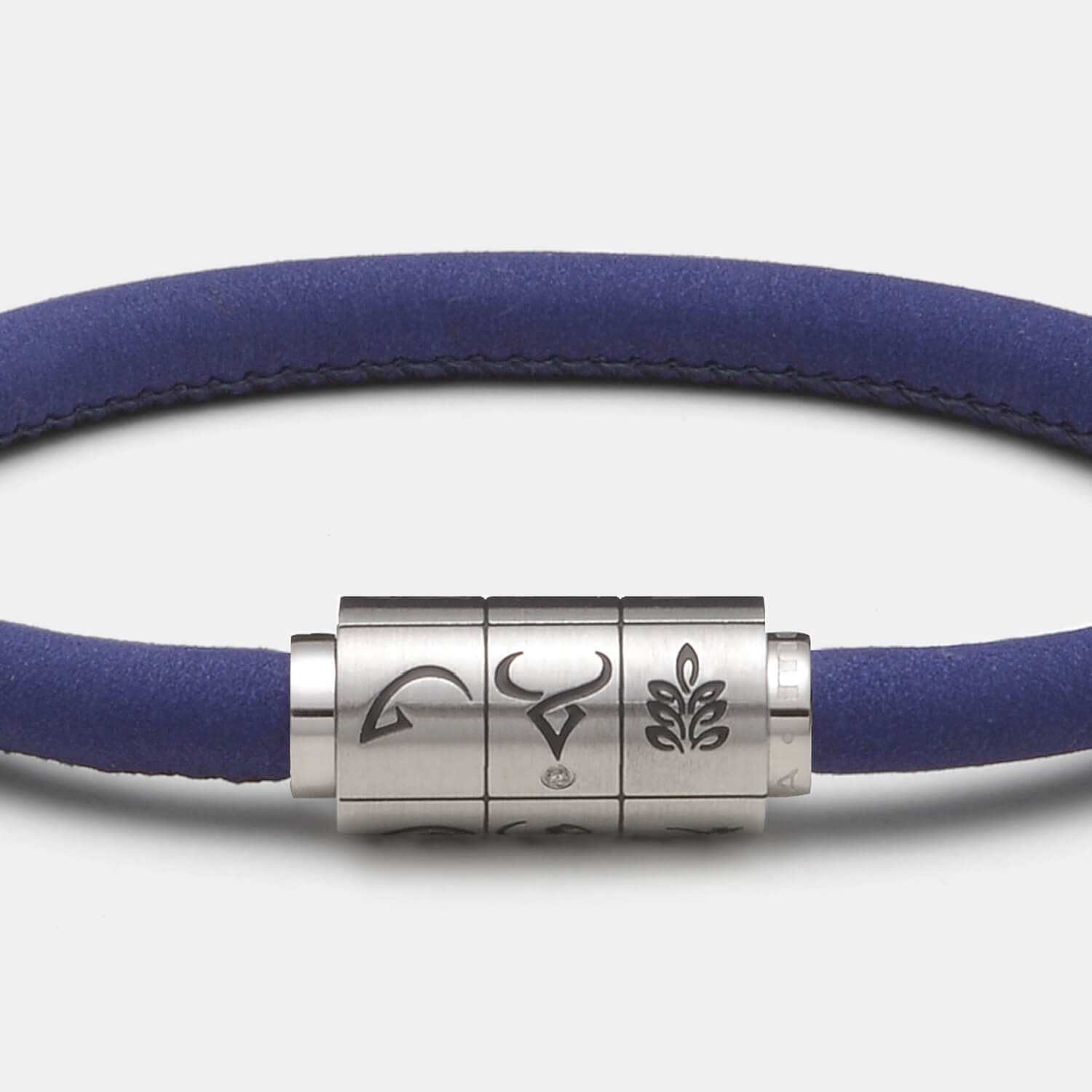 (mix&match)it! Armband Sternzeichen, Leder, royal blau