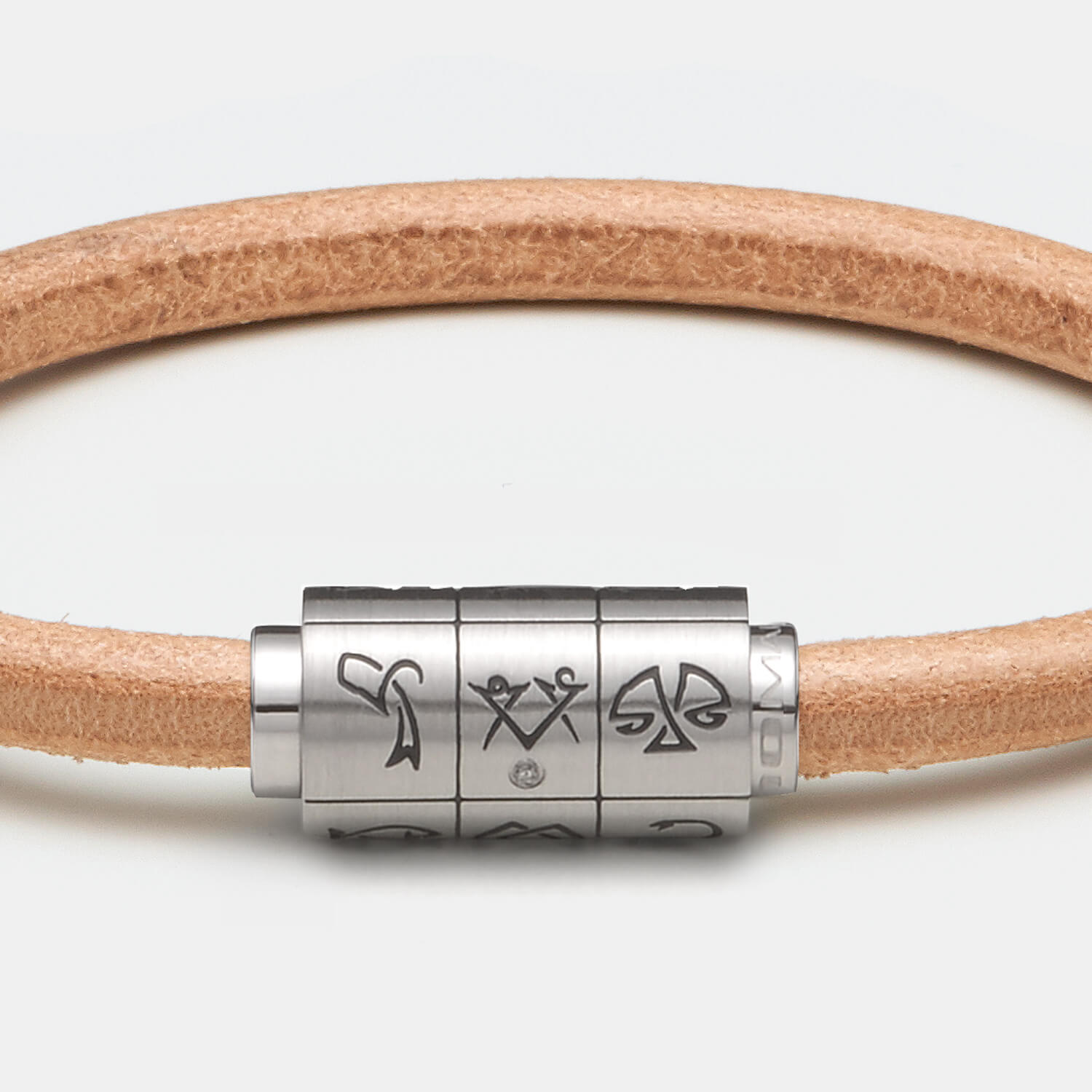 (mix&match)it! Armband Sternzeichen, Leder, natur