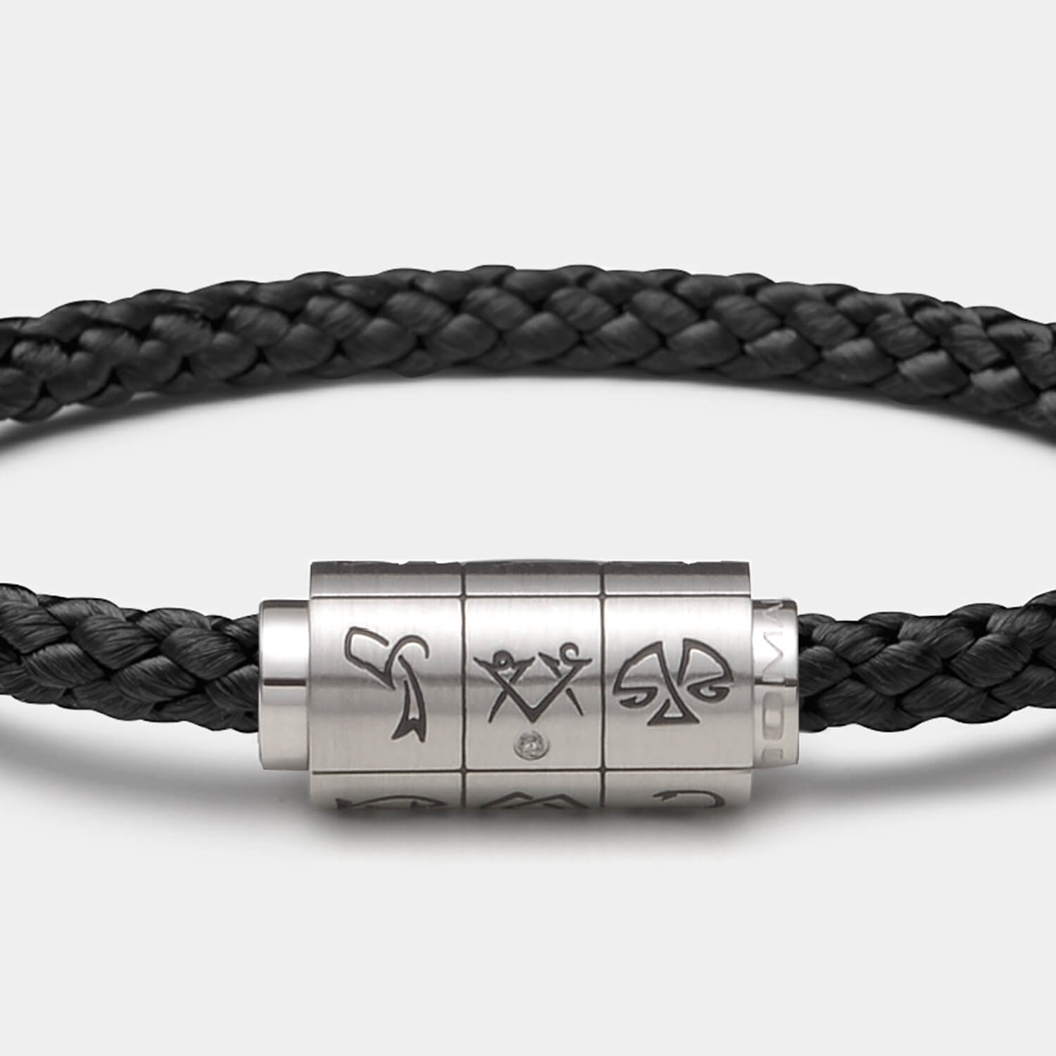 (mix&match)it! Armband Sternzeichen, Tauwerk, schwarz