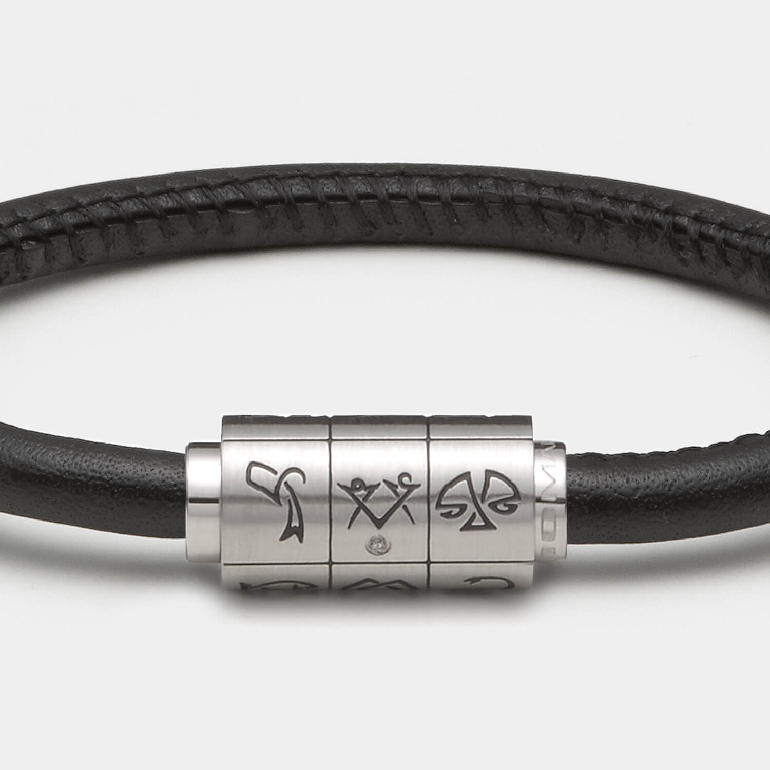 (mix&match)it! Armband Sternzeichen, Leder, schwarz