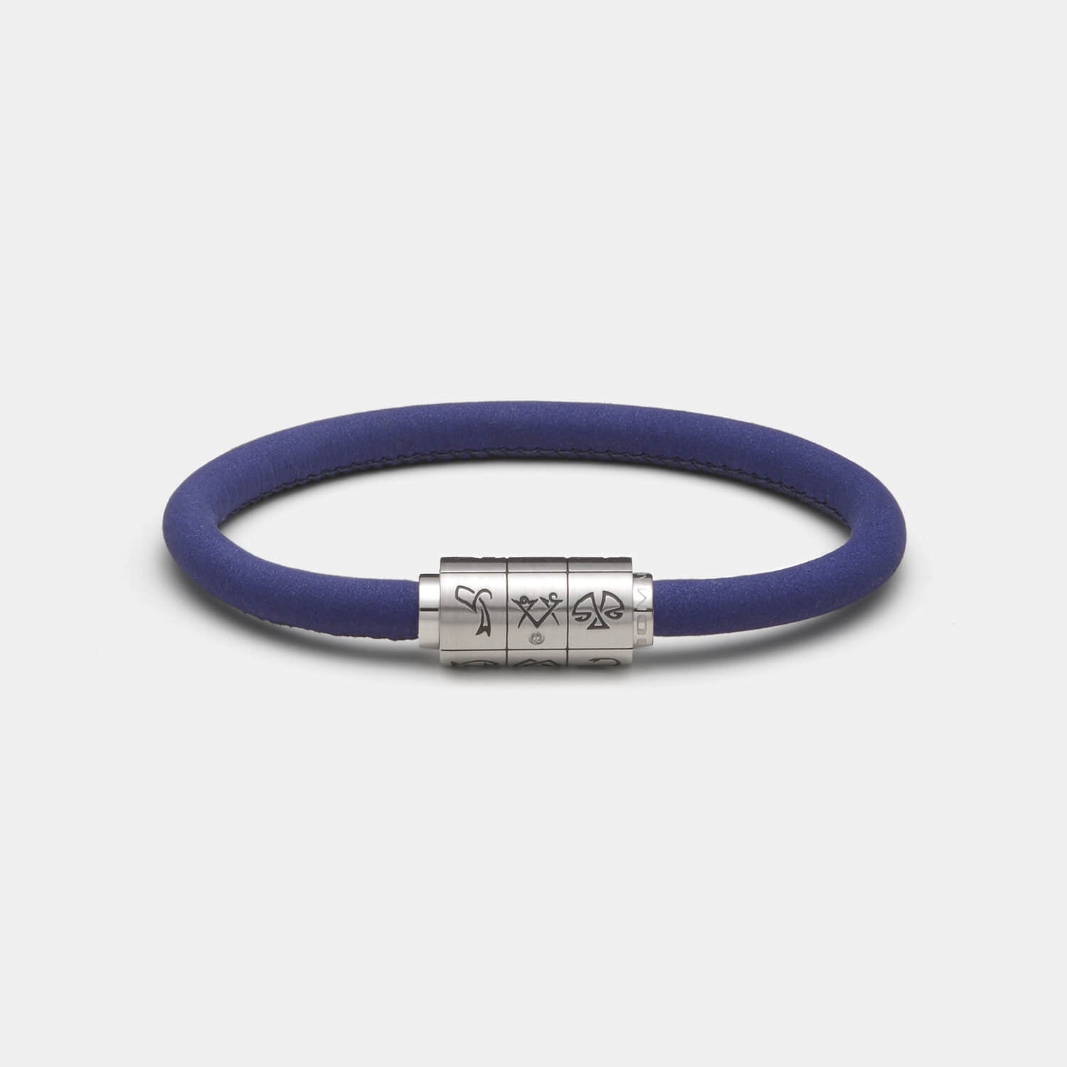 (mix&match)it! Armband Sternzeichen, Leder, royal blau