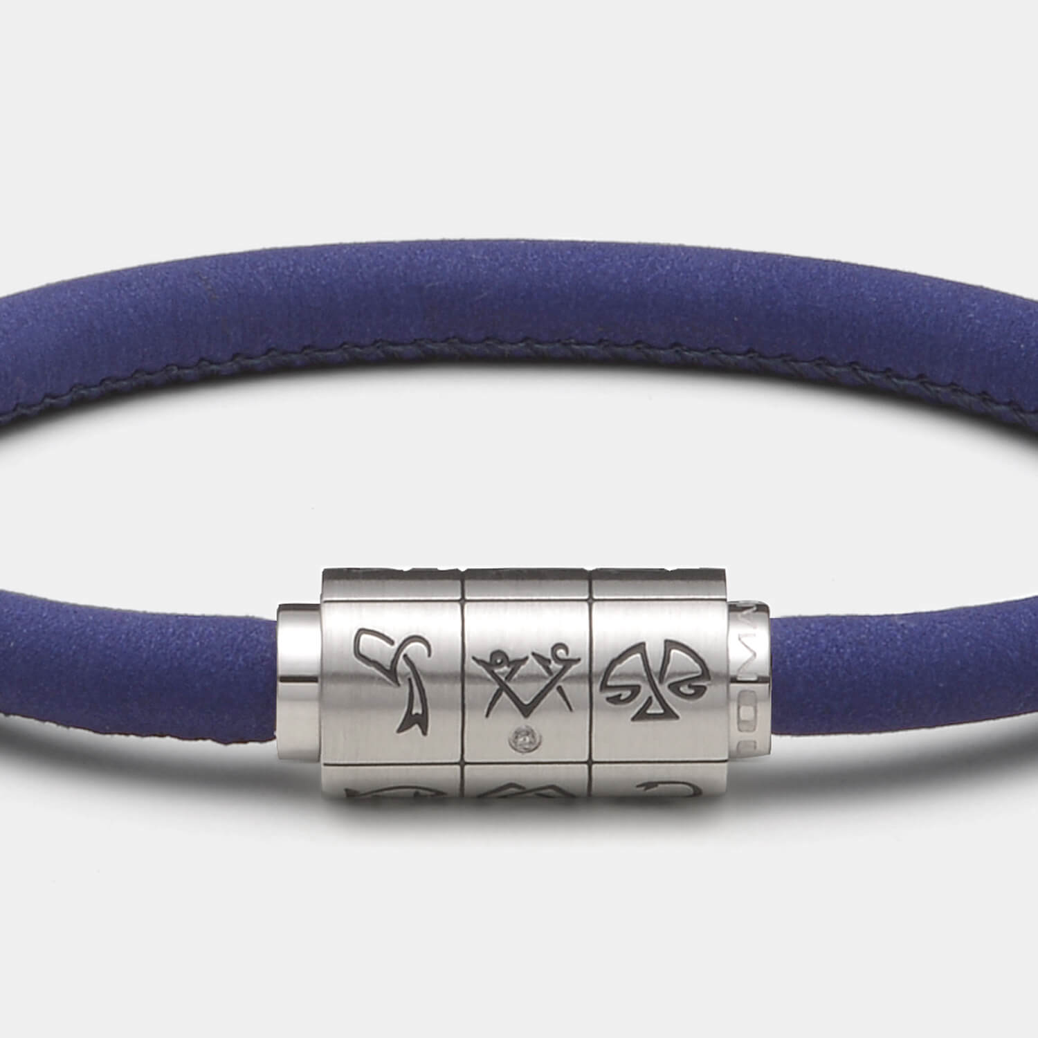 (mix&match)it! Armband Sternzeichen, Leder, royal blau