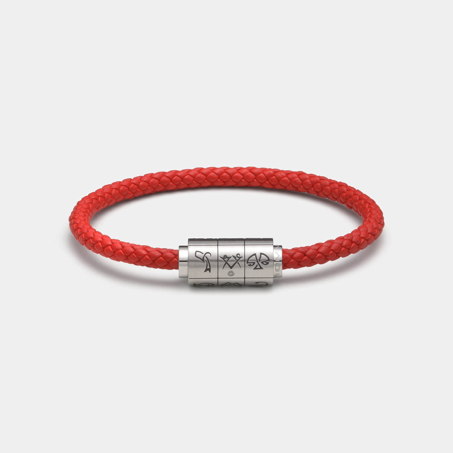(mix&match)it! Armband Sternzeichen, Leder, rot