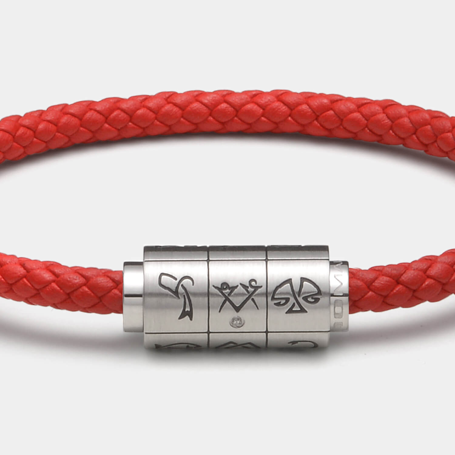 (mix&match)it! Armband Sternzeichen, Leder, rot