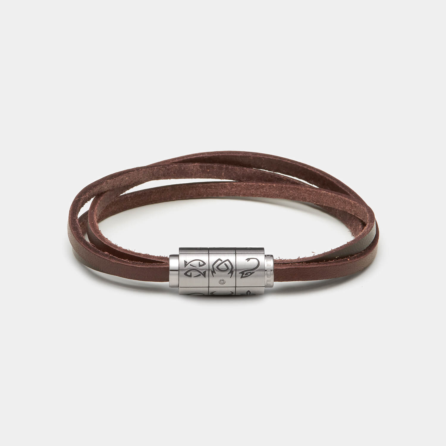 (mix&match)it! Armband Sternzeichen, Leder, braun