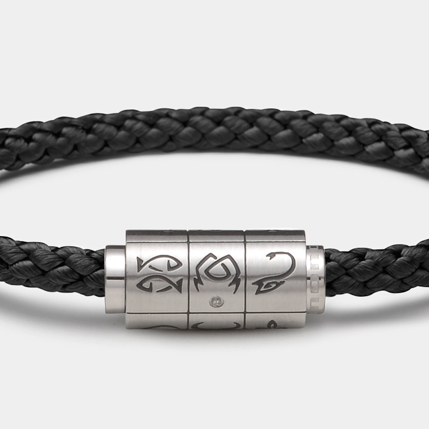 (mix&match)it! Armband Sternzeichen, Tauwerk, schwarz