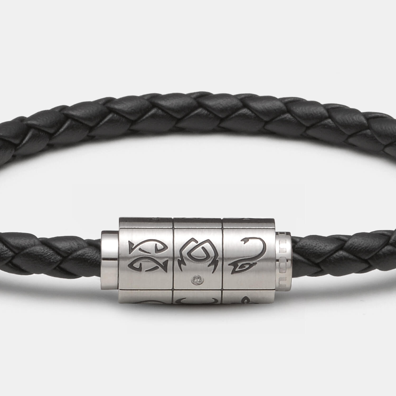 (mix&match)it! Armband Sternzeichen, Leder, schwarz