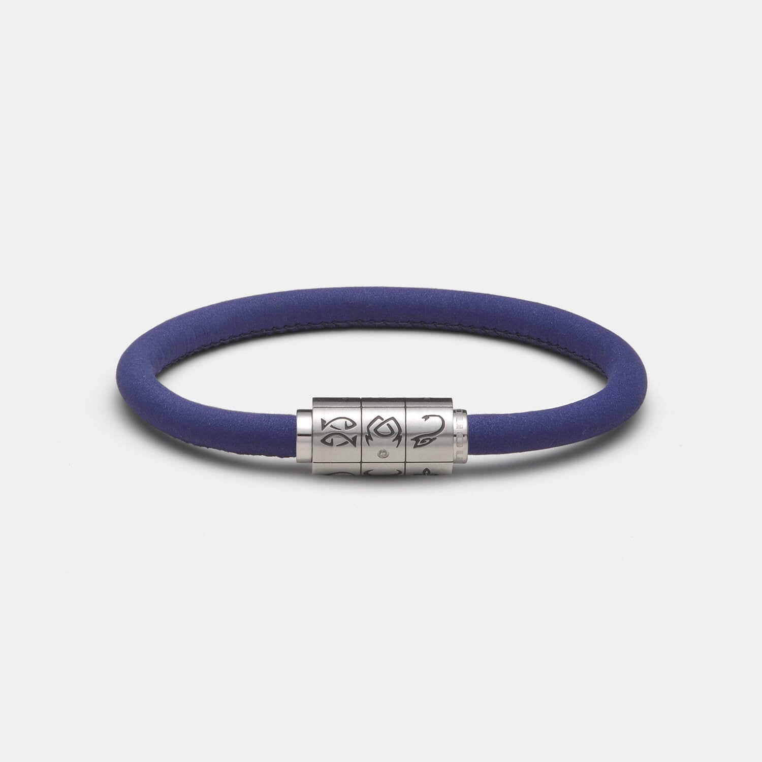 (mix&match)it! Armband Sternzeichen, Leder, royal blau