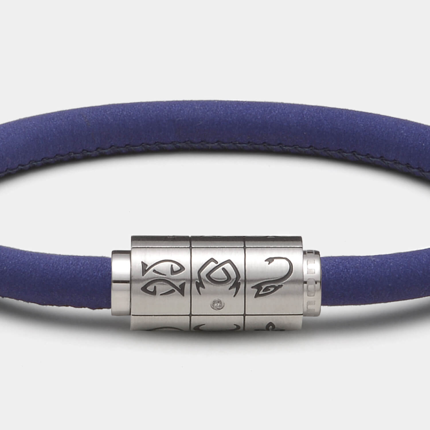 (mix&match)it! Armband Sternzeichen, Leder, royal blau