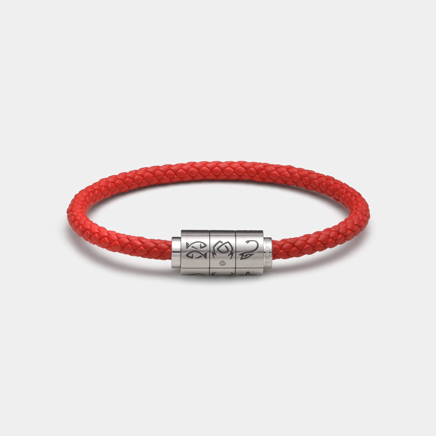 (mix&match)it! Armband Sternzeichen, Leder, rot