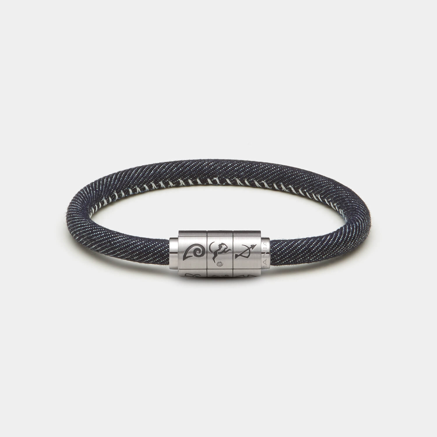 (mix&match)it! Armband Sternzeichen, Jeans, blau