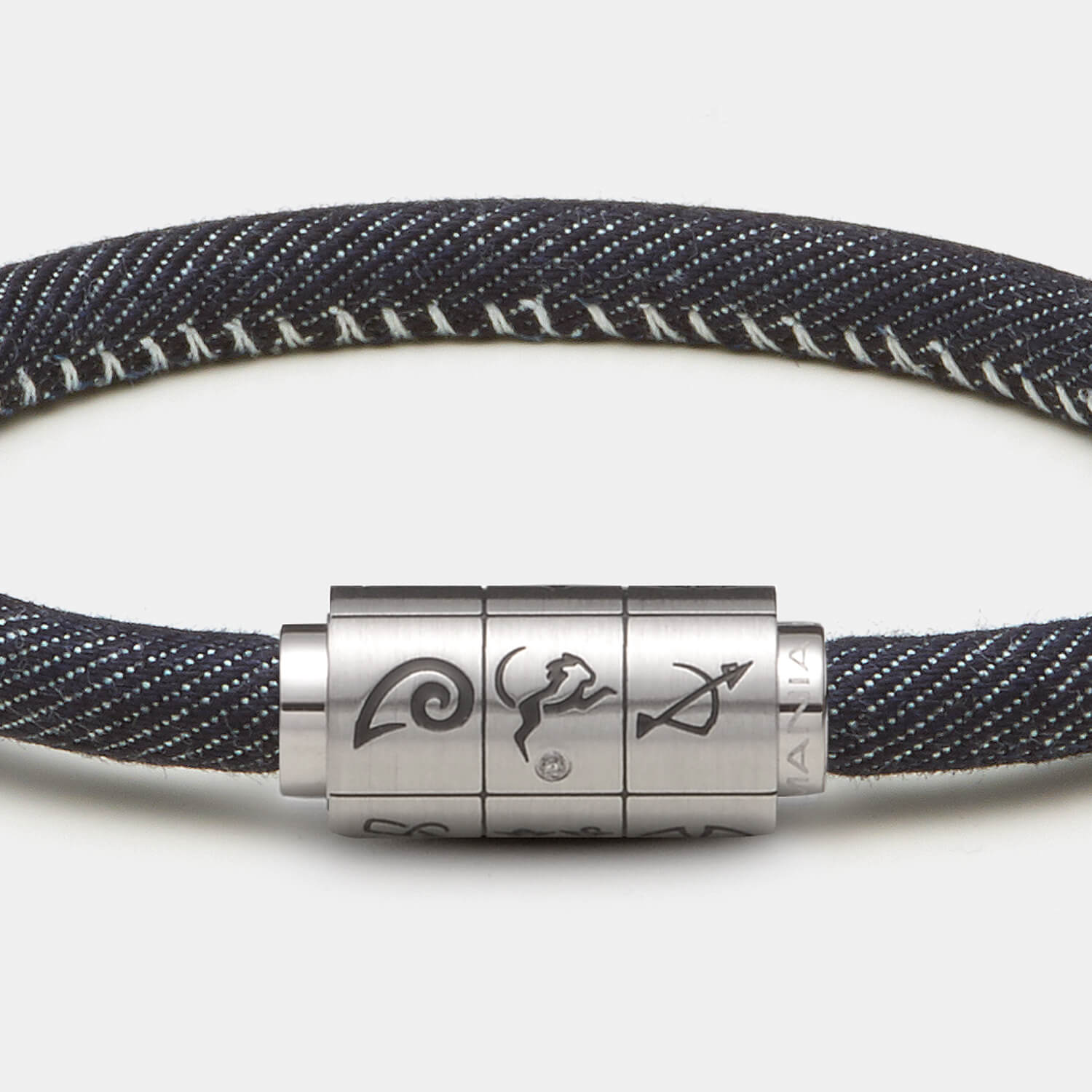 (mix&match)it! Armband Sternzeichen, Jeans, blau