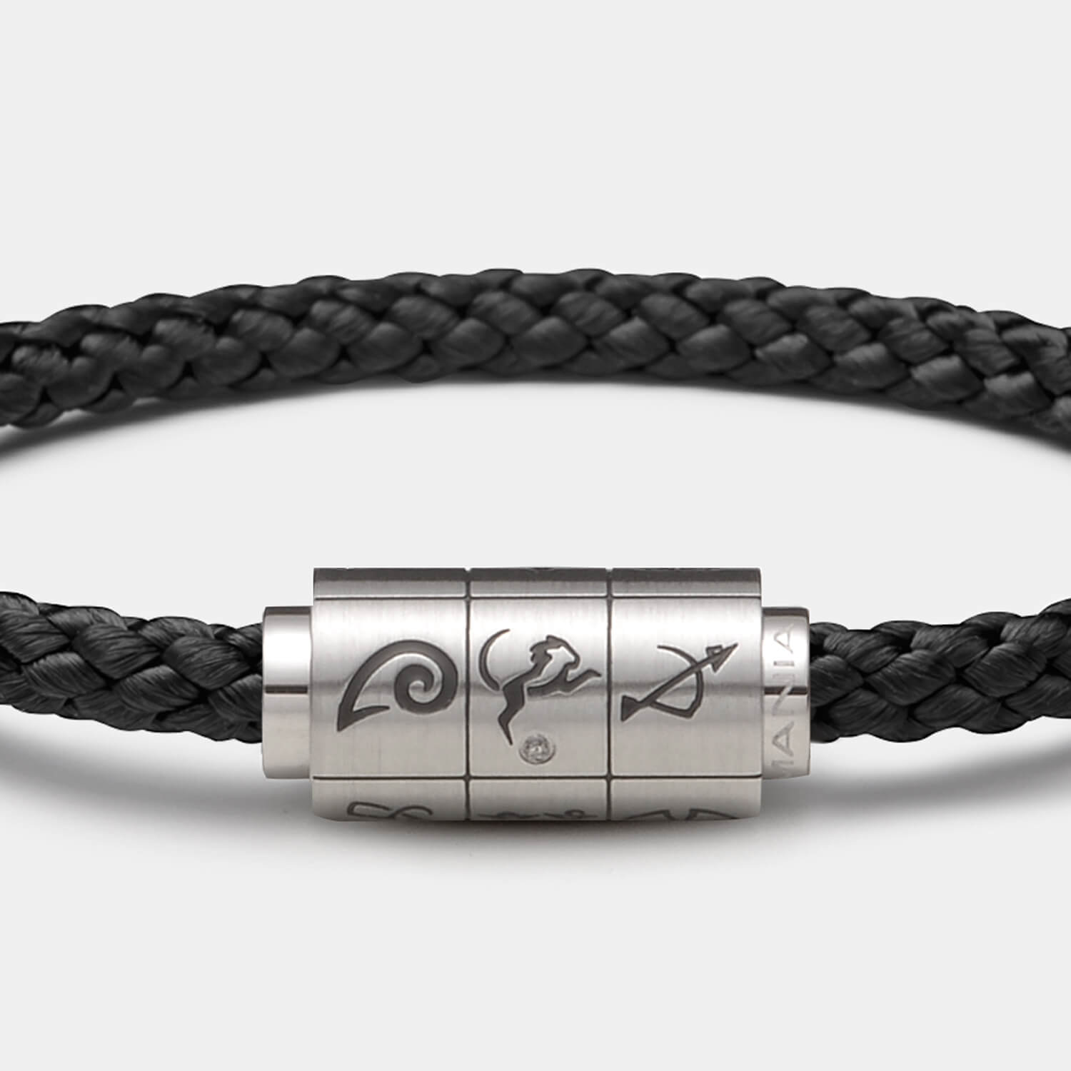 (mix&match)it! Armband Sternzeichen, Tauwerk, schwarz