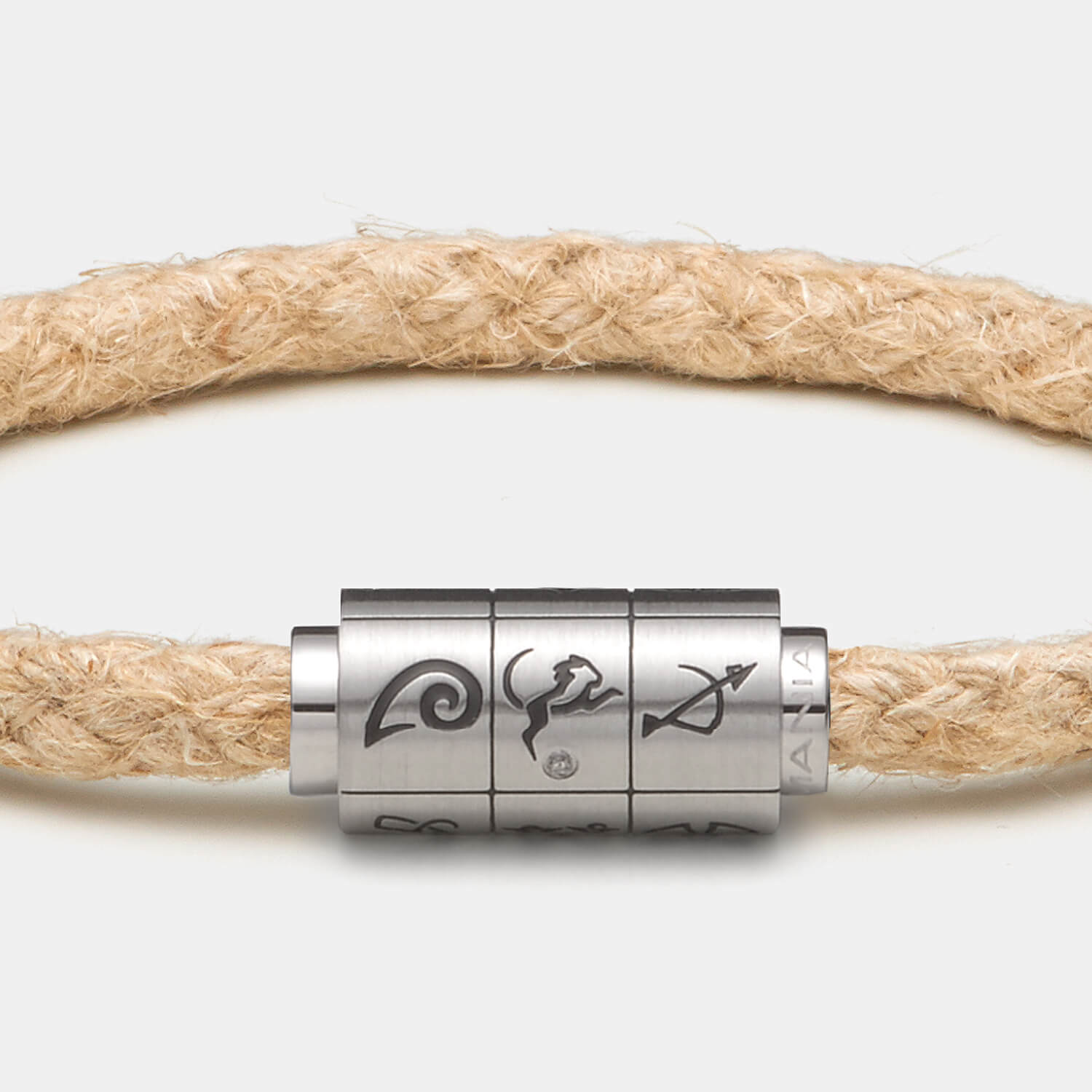 (mix&match)it! Armband Sternzeichen, Hanf, natur