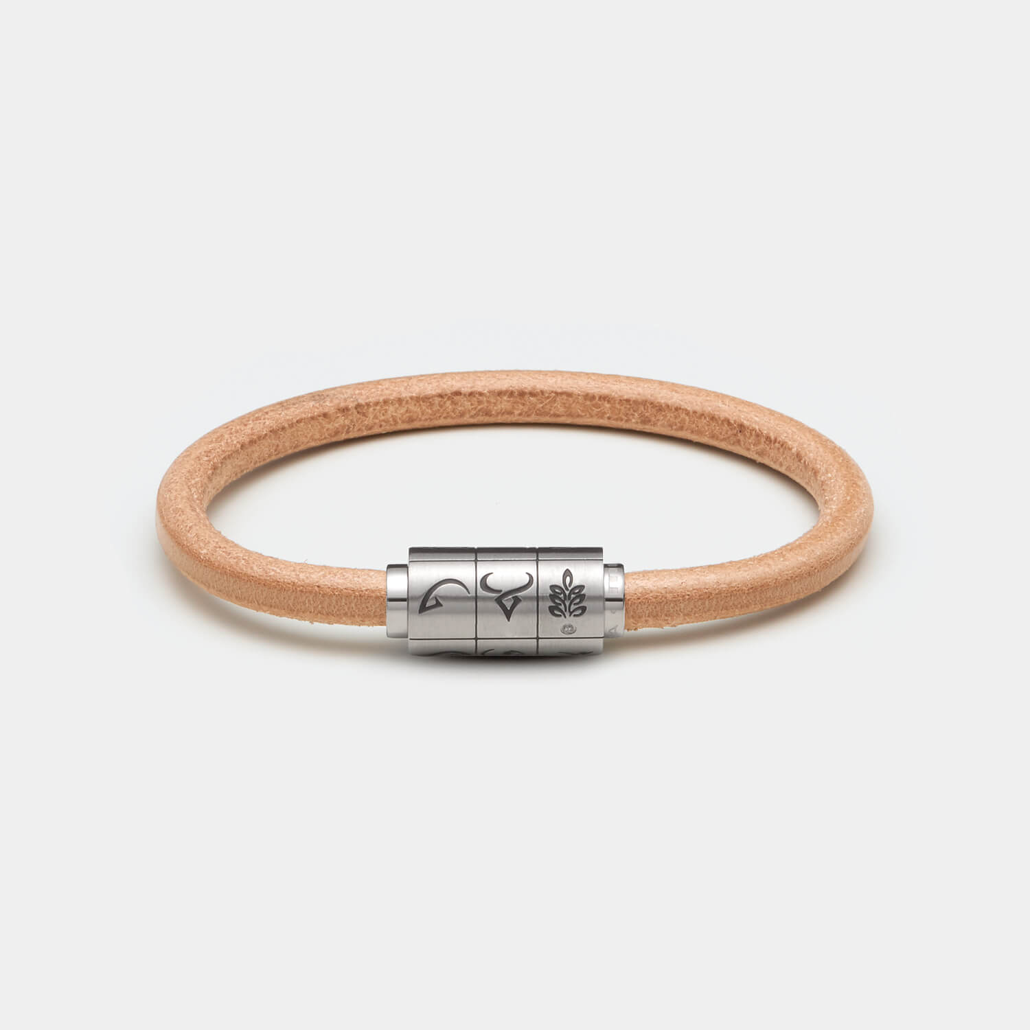 (mix&match)it! Armband Sternzeichen, Leder, natur