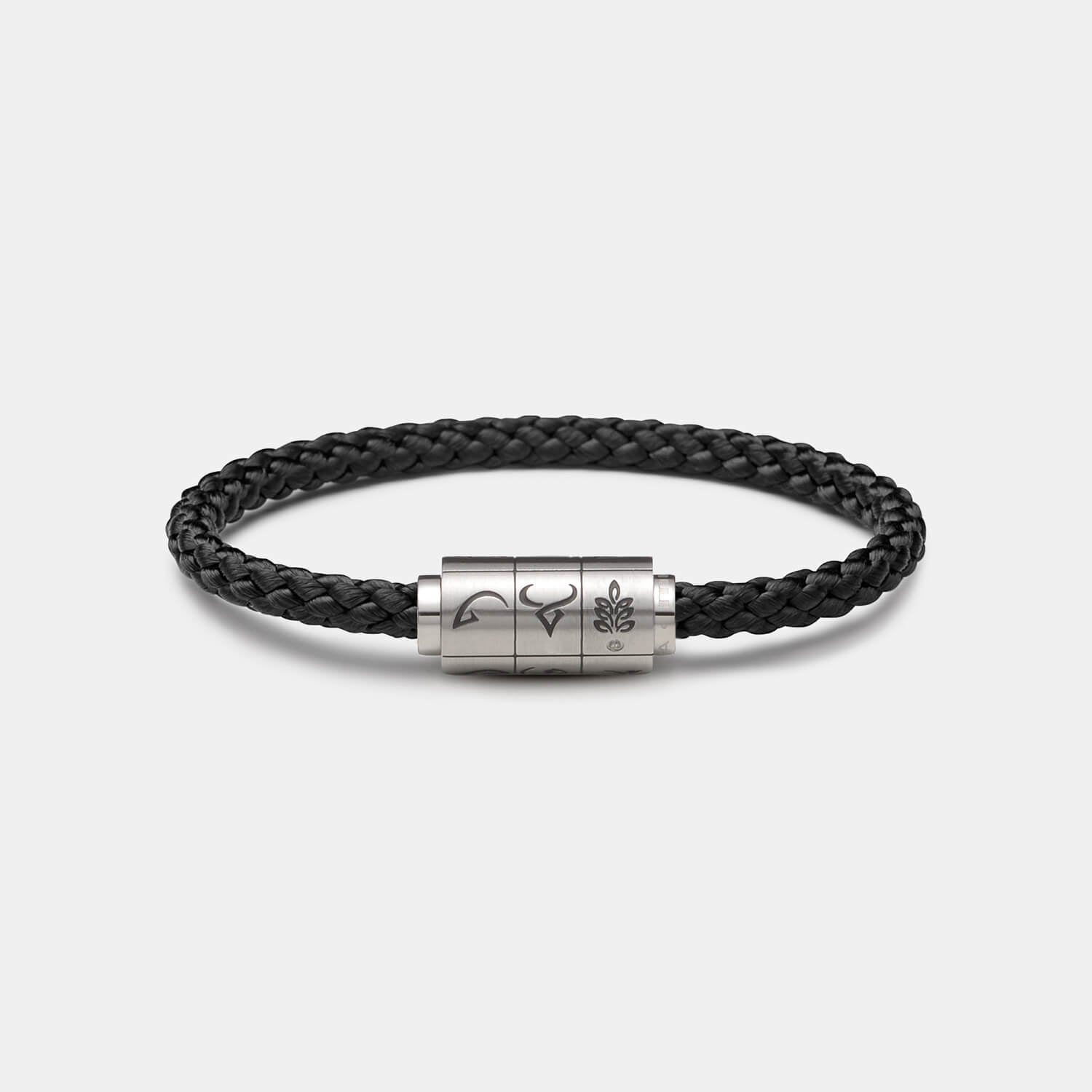 (mix&match)it! Armband Sternzeichen, Tauwerk, schwarz