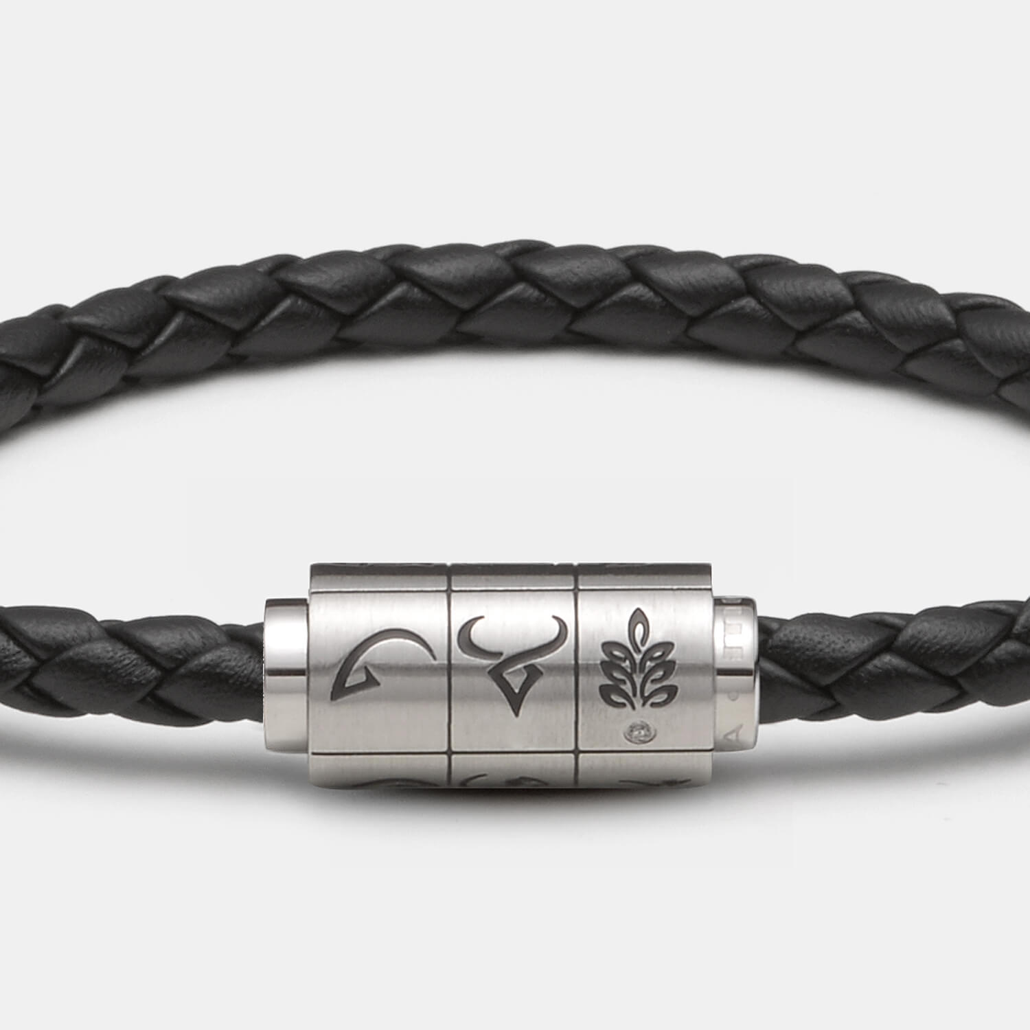 (mix&match)it! Armband Sternzeichen, Leder, schwarz