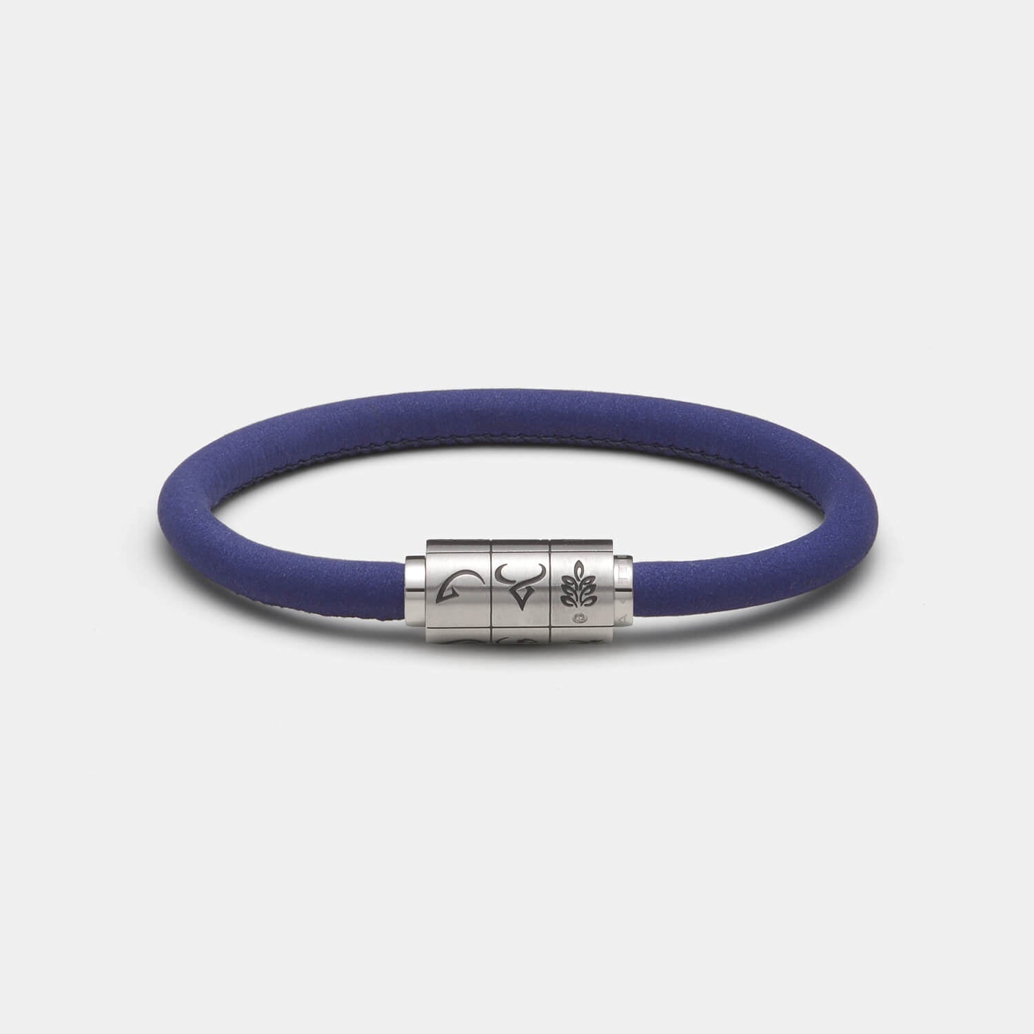 (mix&match)it! Armband Sternzeichen, Leder, royal blau