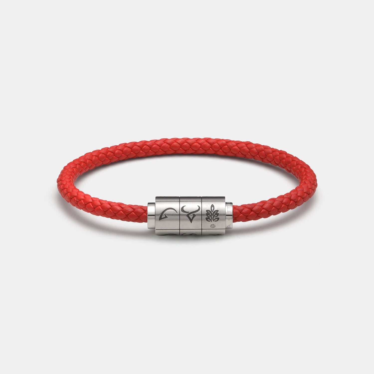 (mix&match)it! Armband Sternzeichen, Leder, rot