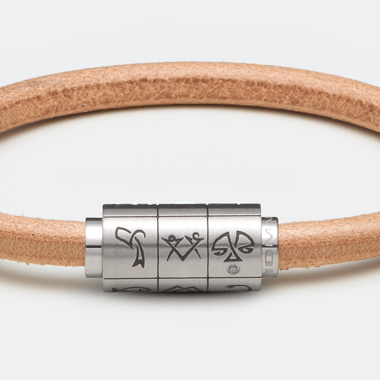 (mix&match)it! Armband Sternzeichen, Leder, natur