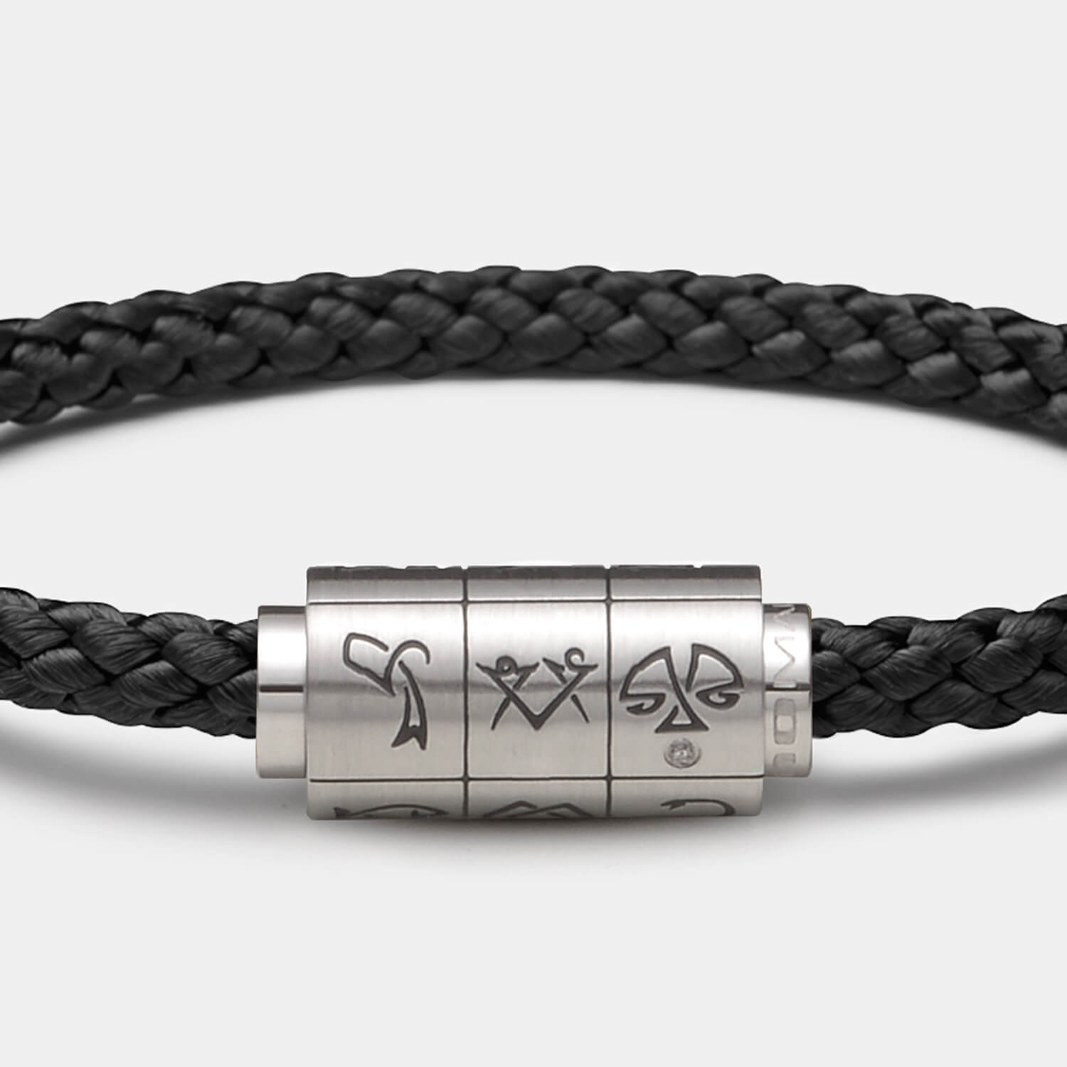 (mix&match)it! Armband Sternzeichen, Tauwerk, schwarz