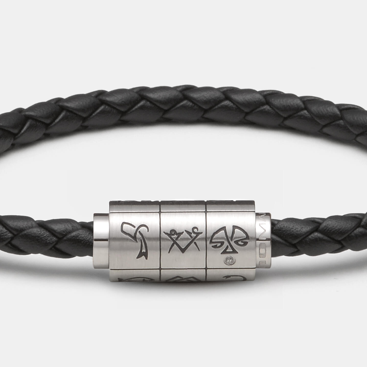 (mix&match)it! Armband Sternzeichen, Leder, schwarz