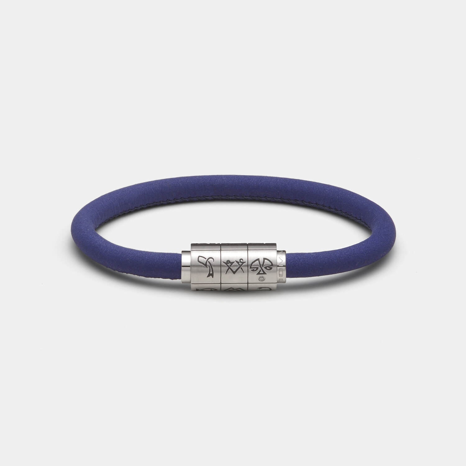 (mix&match)it! Armband Sternzeichen, Leder, royal blau