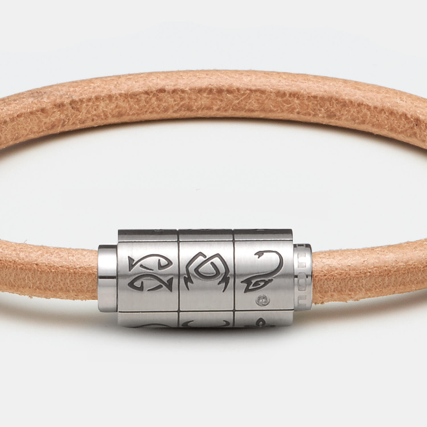 (mix&match)it! Armband Sternzeichen, Leder, natur