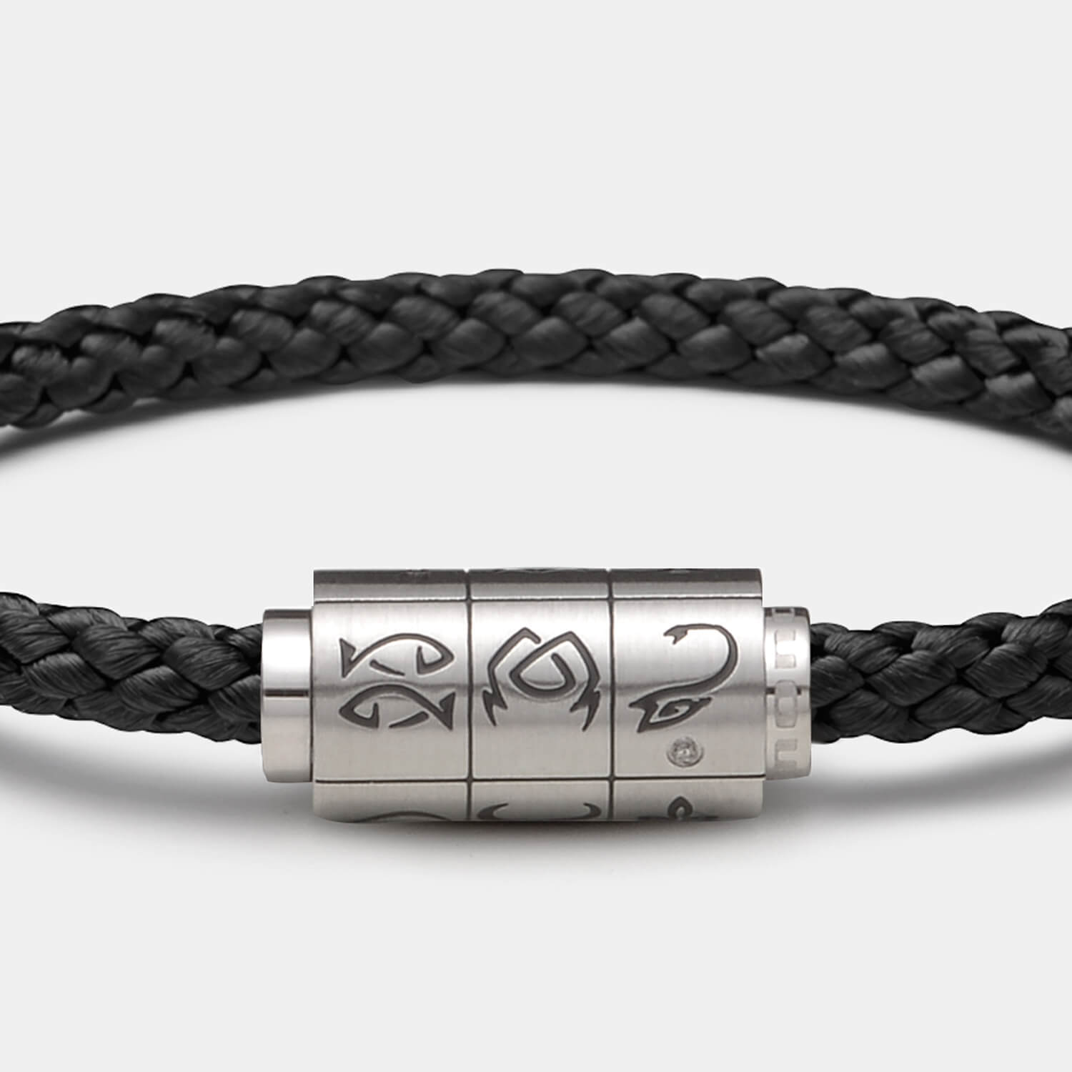 (mix&match)it! Armband Sternzeichen, Tauwerk, schwarz