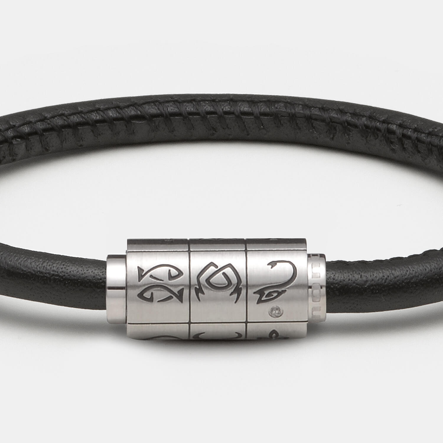 (mix&match)it! Armband Sternzeichen, Leder, schwarz