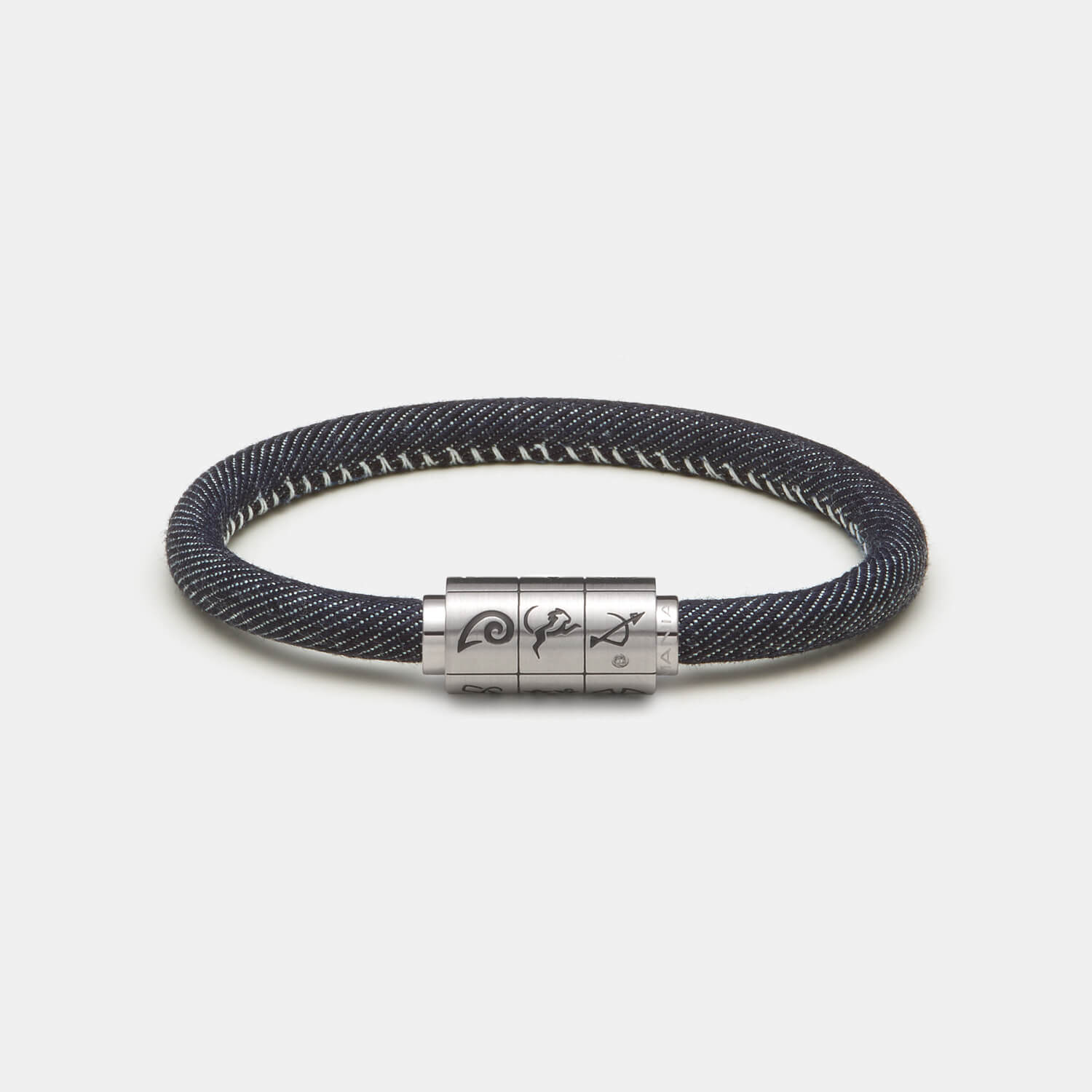 (mix&match)it! Armband Sternzeichen, Jeans, blau