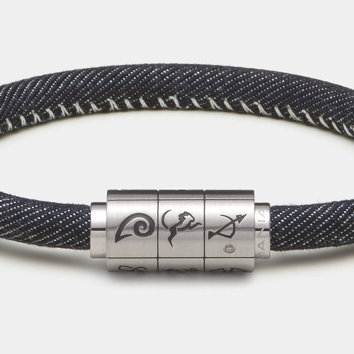 (mix&match)it! Armband Sternzeichen, Jeans, blau