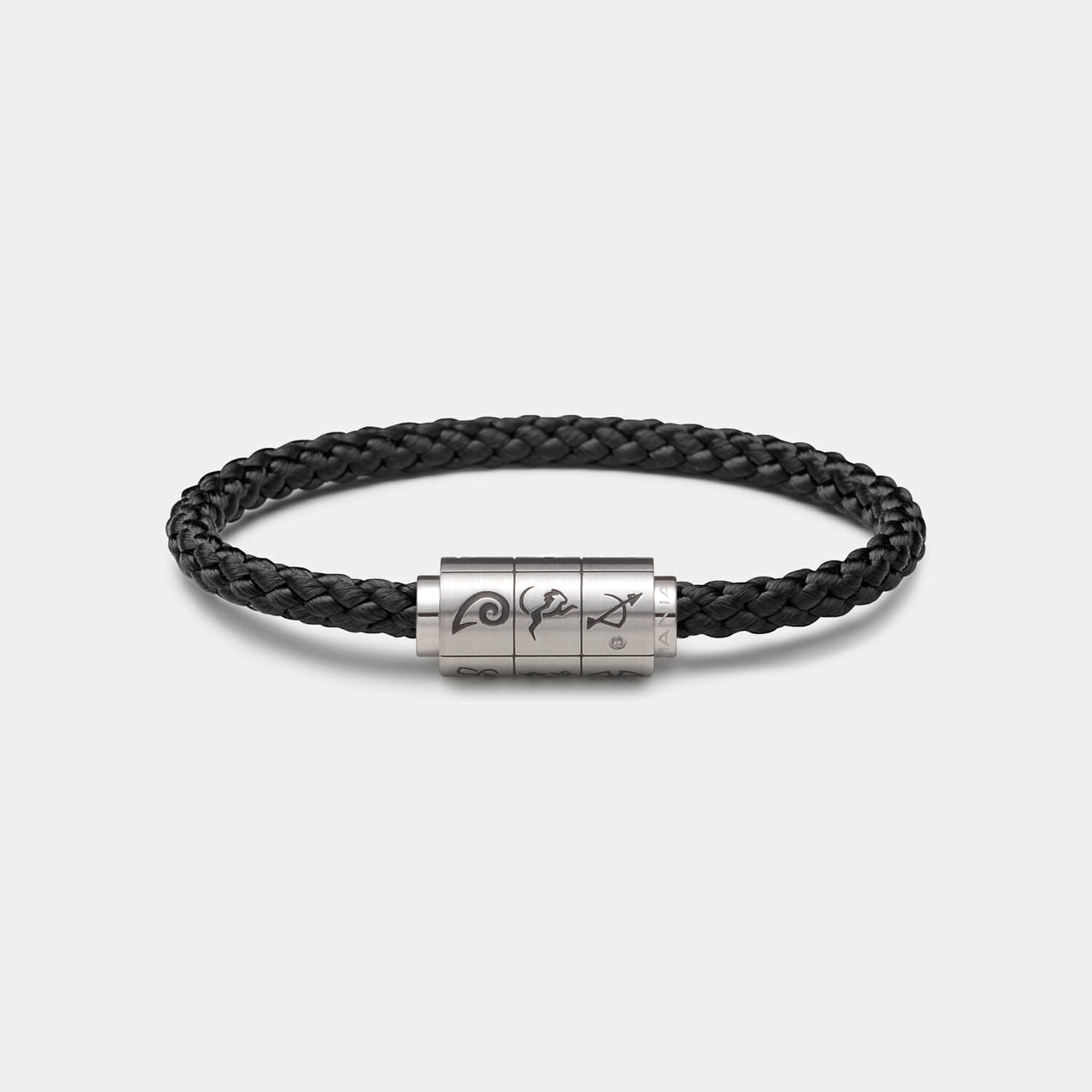 (mix&match)it! Armband Sternzeichen, Tauwerk, schwarz