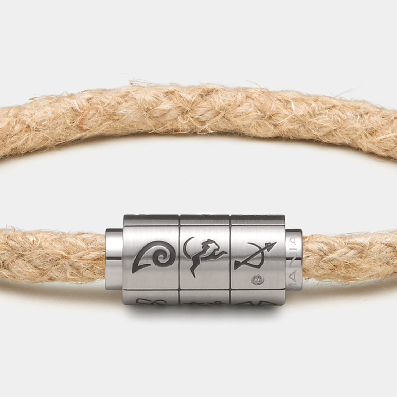 (mix&match)it! Armband Sternzeichen, Hanf, natur