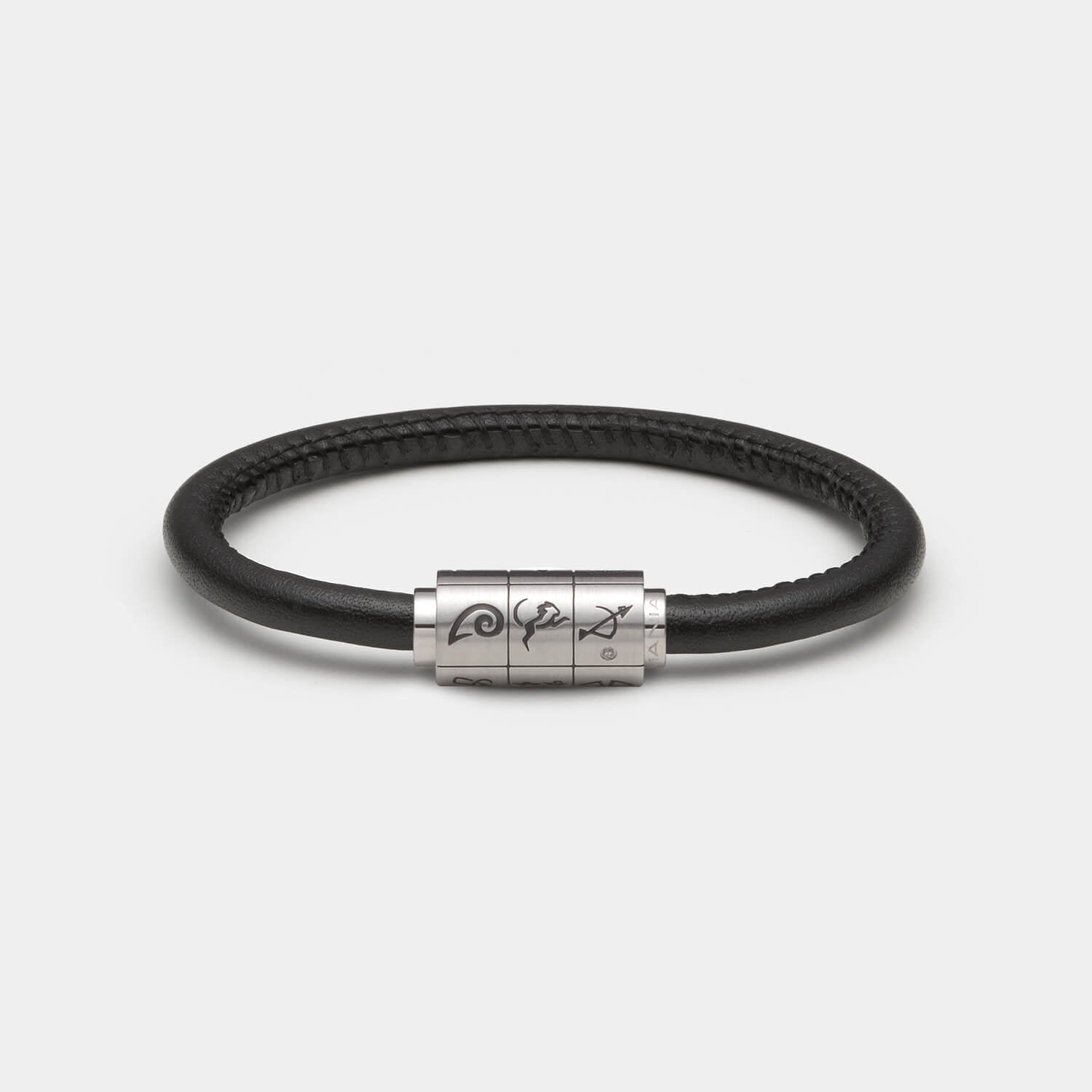 (mix&match)it! Armband Sternzeichen, Leder, schwarz