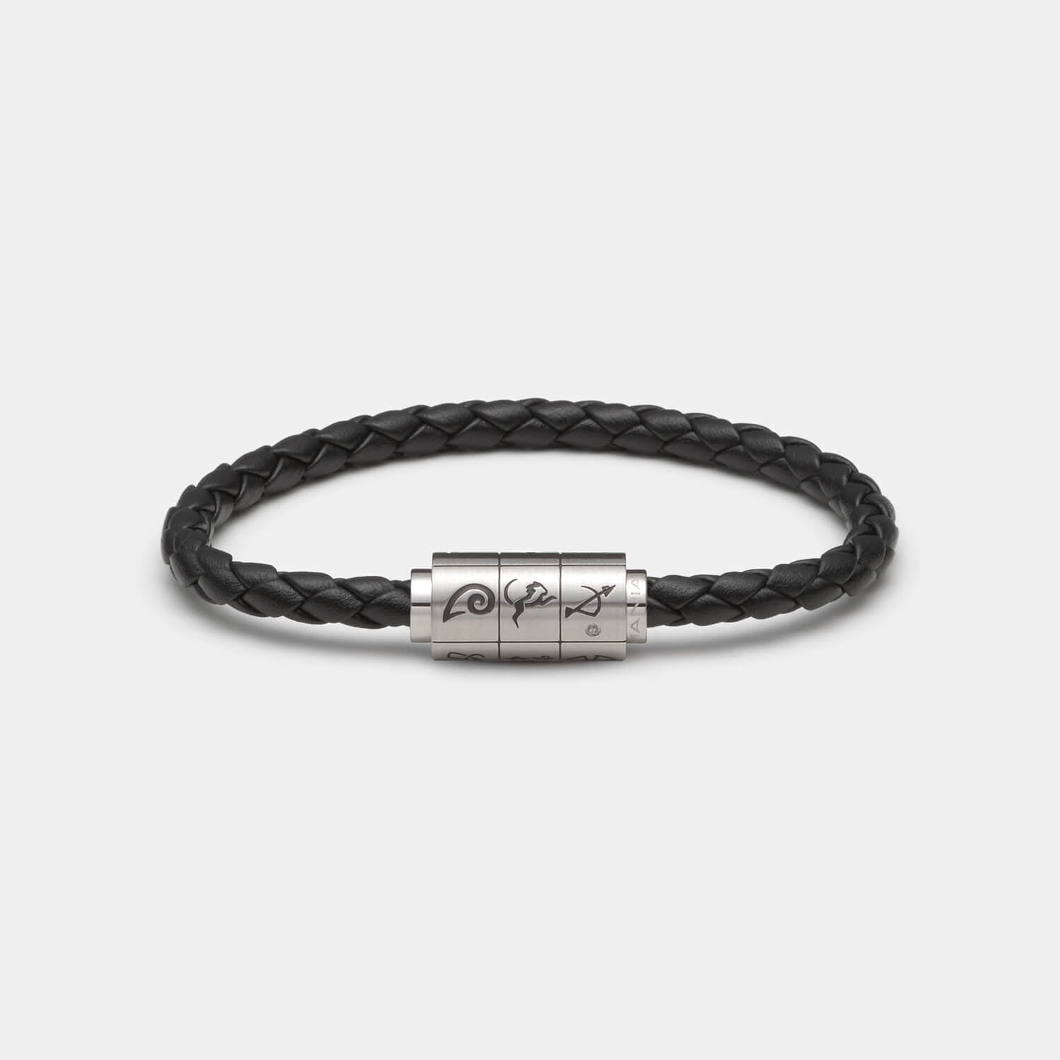 (mix&match)it! Armband Sternzeichen, Leder, schwarz