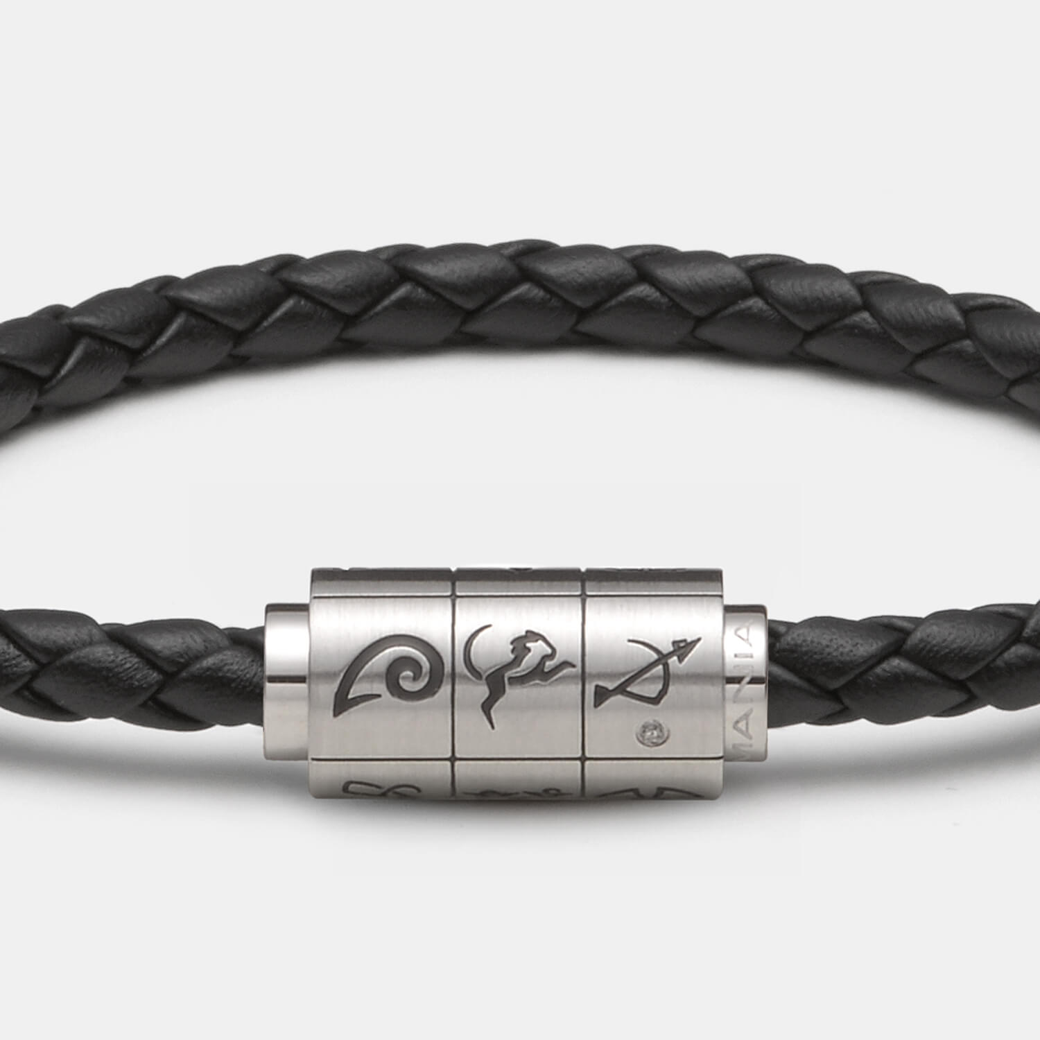 (mix&match)it! Armband Sternzeichen, Leder, schwarz