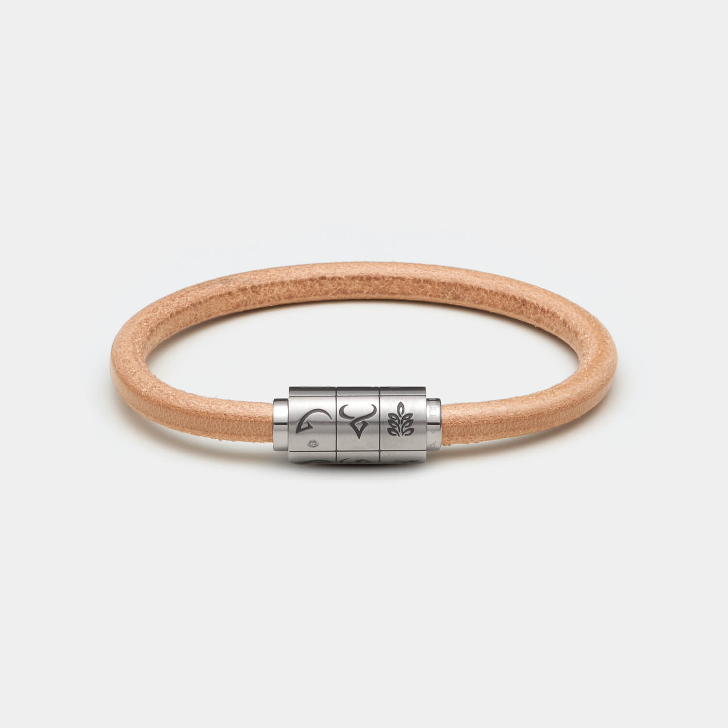 (mix&match)it! Armband Sternzeichen, Leder, natur