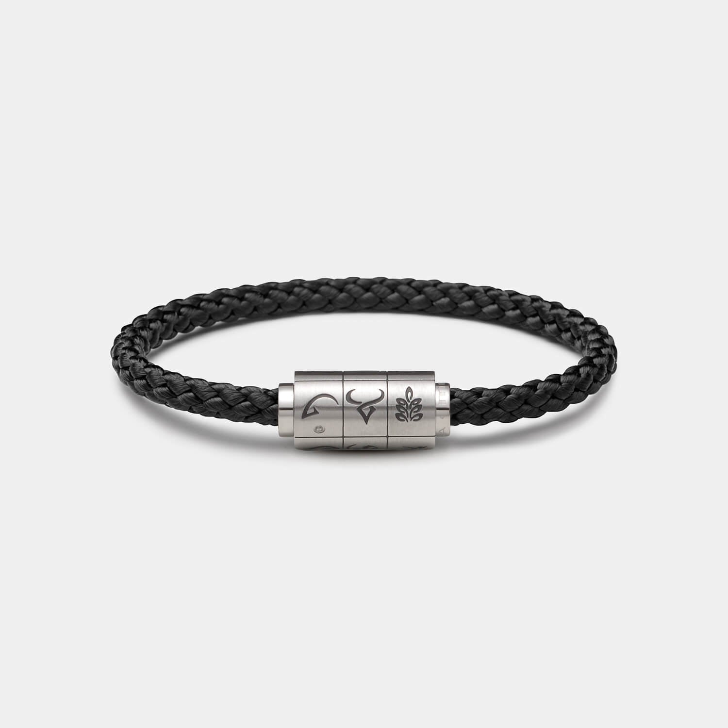 (mix&match)it! Armband Sternzeichen, Tauwerk, schwarz