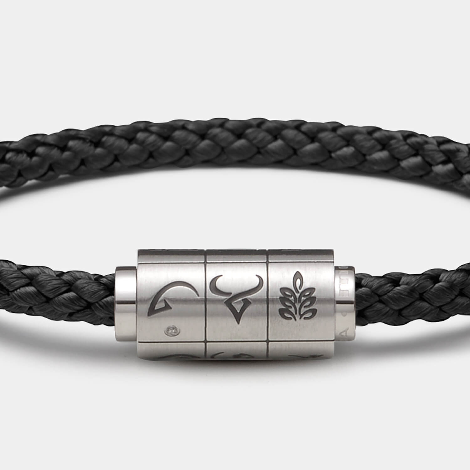 (mix&match)it! Armband Sternzeichen, Tauwerk, schwarz