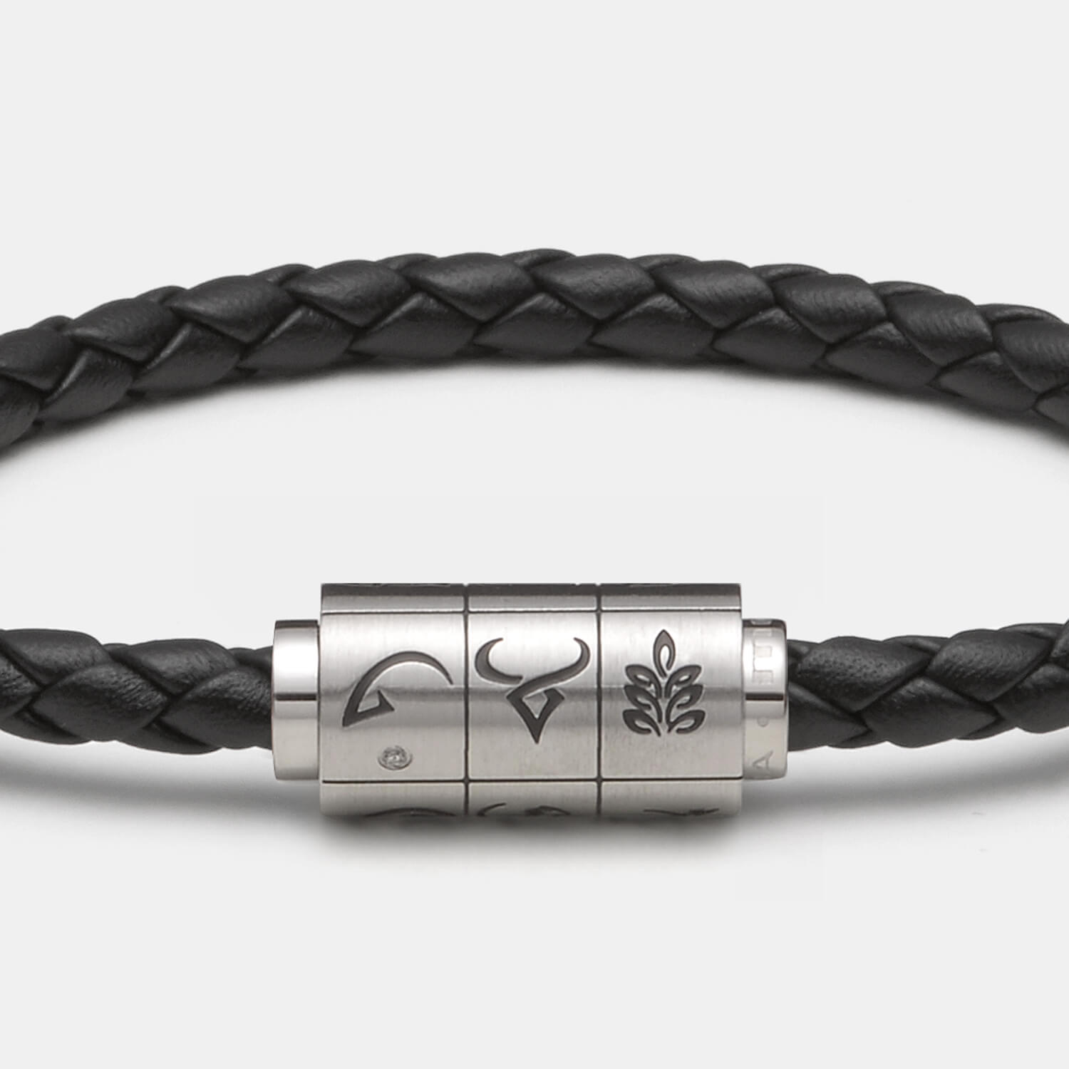 (mix&match)it! Armband Sternzeichen, Leder, schwarz